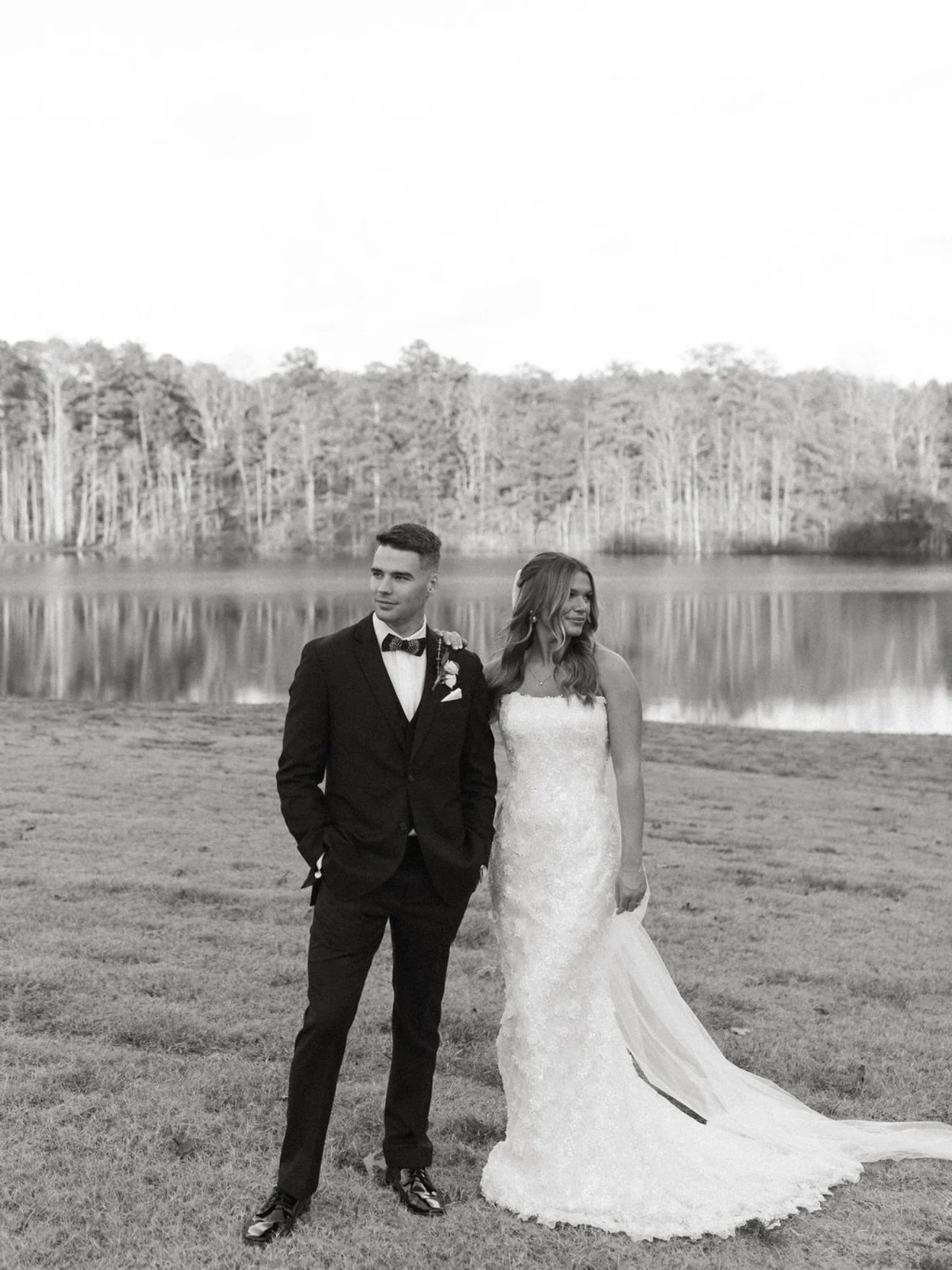 Pondside portraits designed for the moments you&rsquo;ll frame forever. 2027 bookings now open 🤍🖤

Find more information via the link in our bio, visit our website, and inquire about your dream wedding.