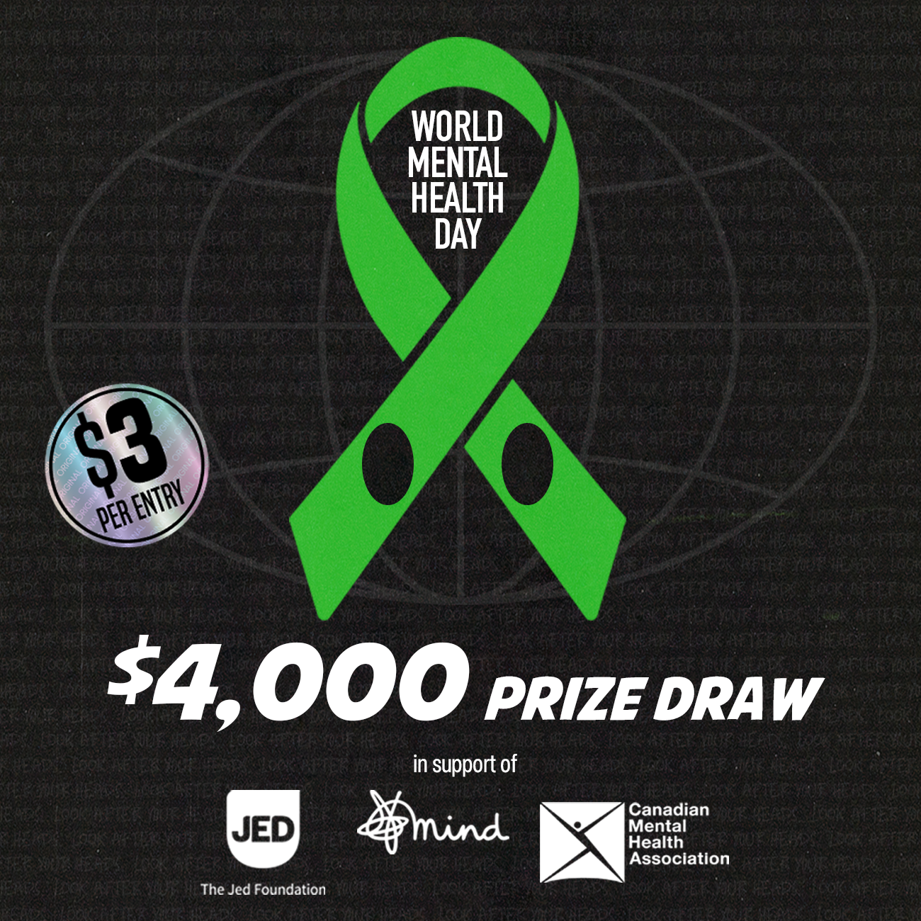 World Mental Health Day Prize Draw