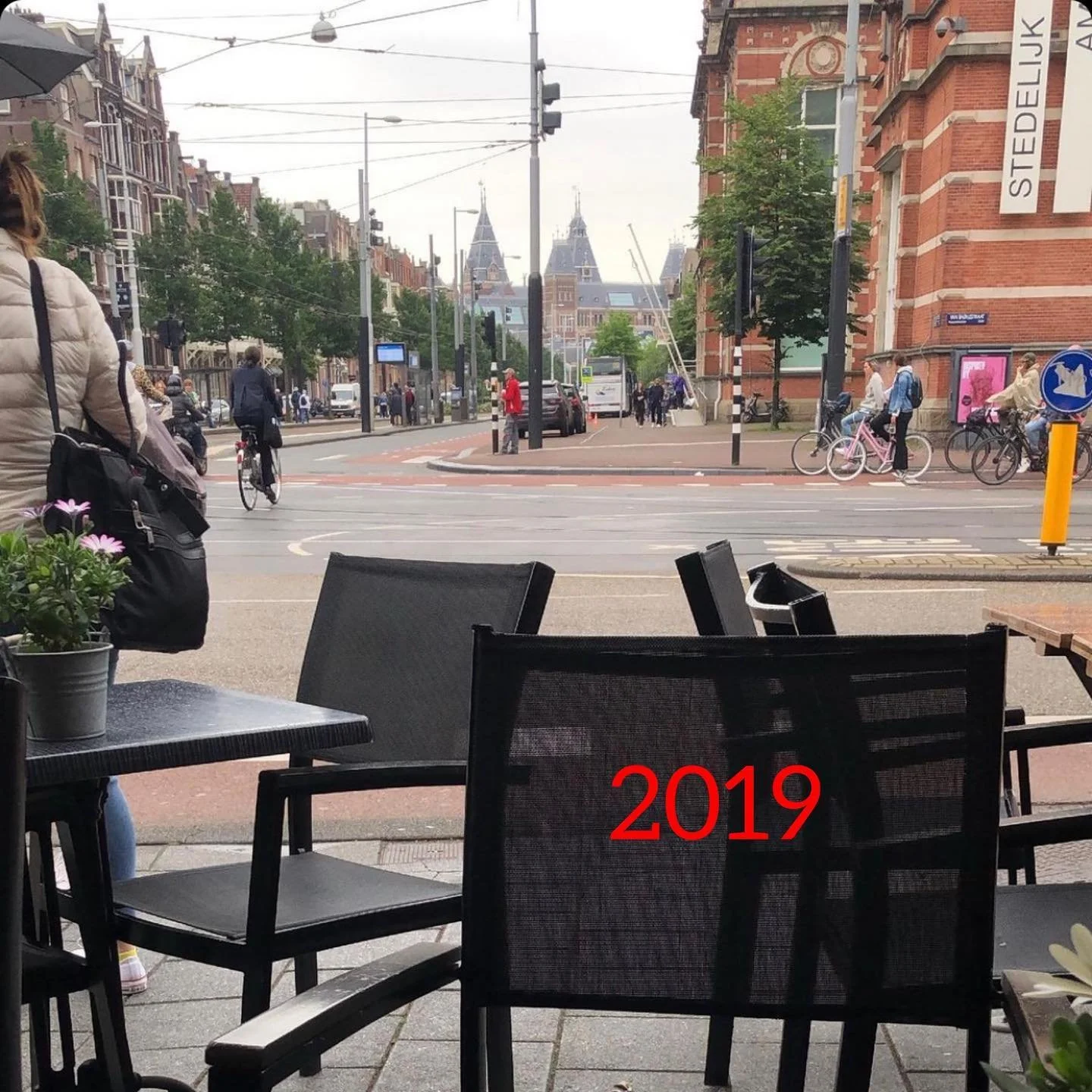 Favorite city in the world, 3 years apart.