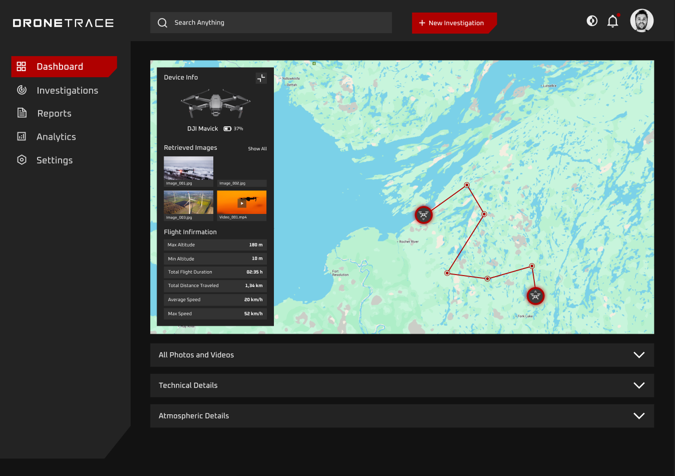 DroneTrace | AI-driven Tactical Exploitation Platform