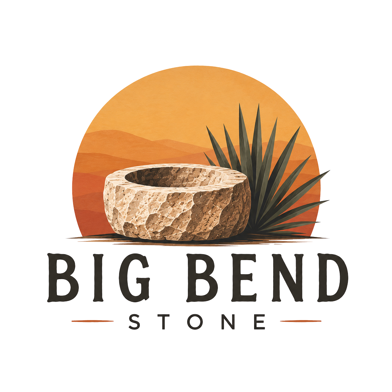 Big Bend Stone Planters