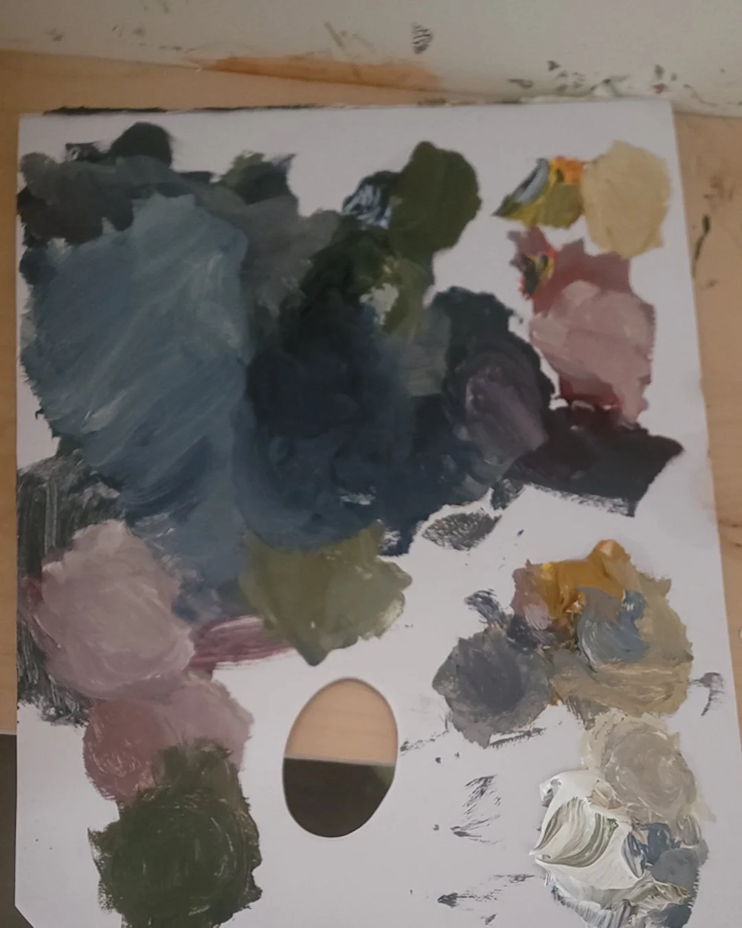  started on a large canvas (not pictured here) 