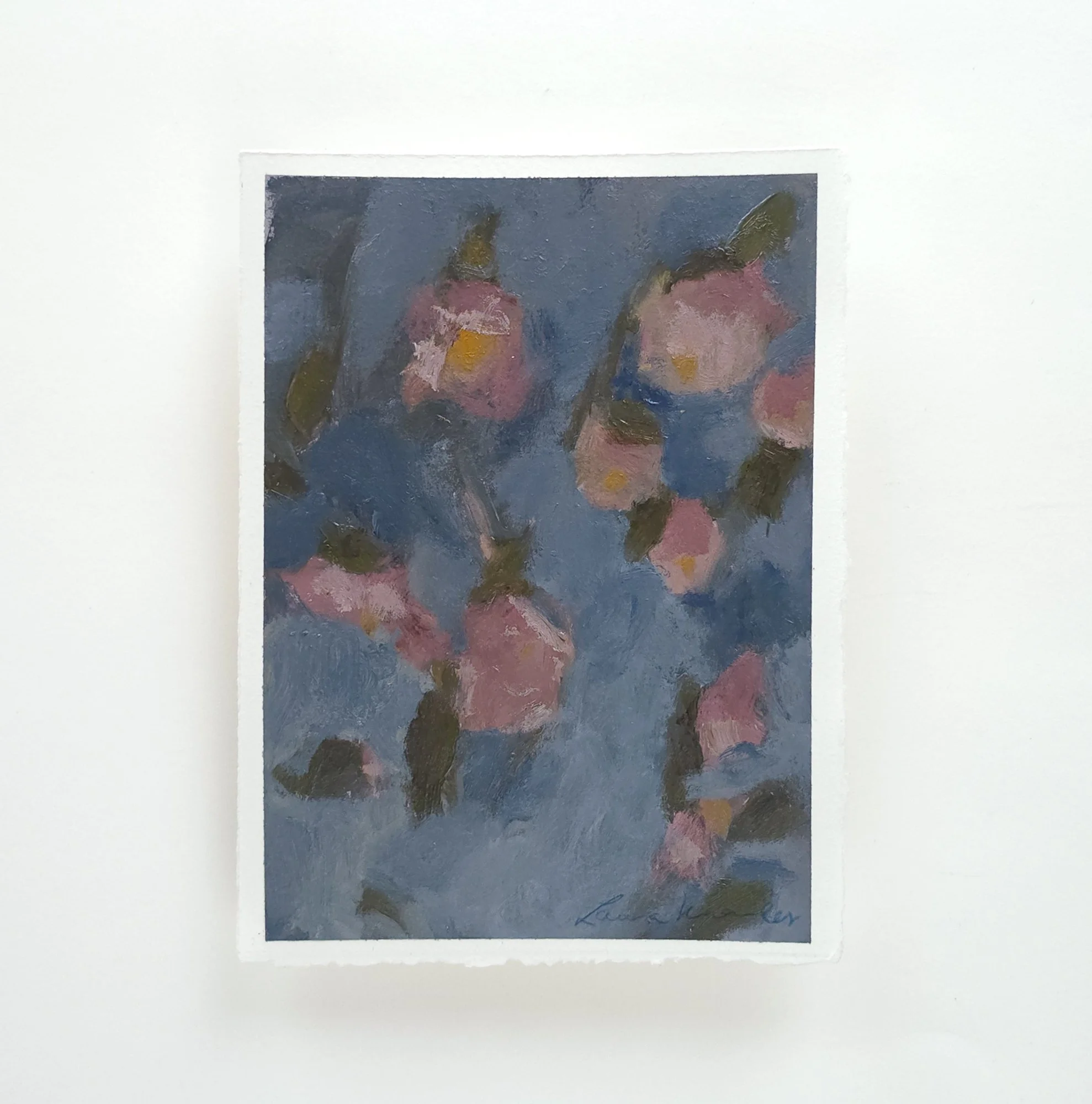 Hushed Recollection, No. 2 (5x7, Oil on Paper)