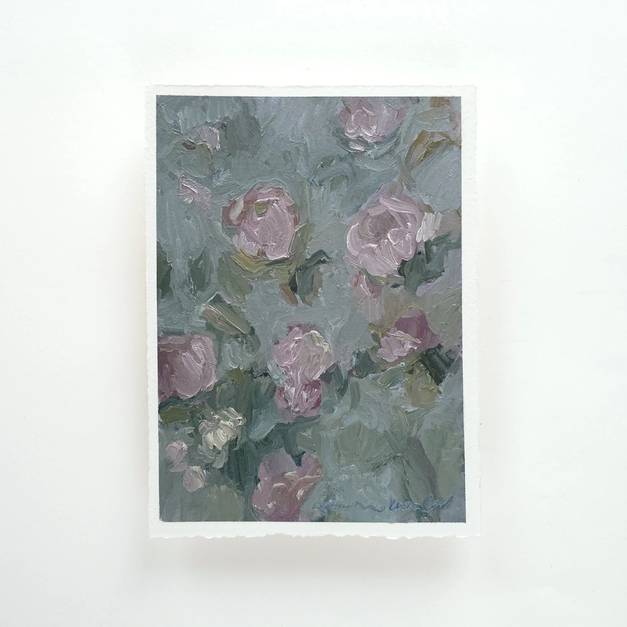 Impression of a Dream (5x7, Oil on Paper)