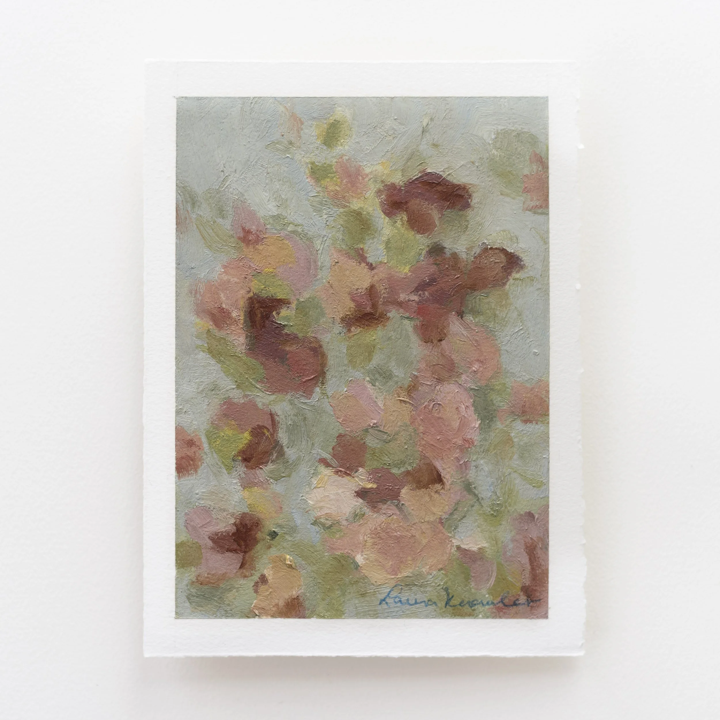 Afternoon Bouquet, no. 1 (5x7, Oil on Paper)