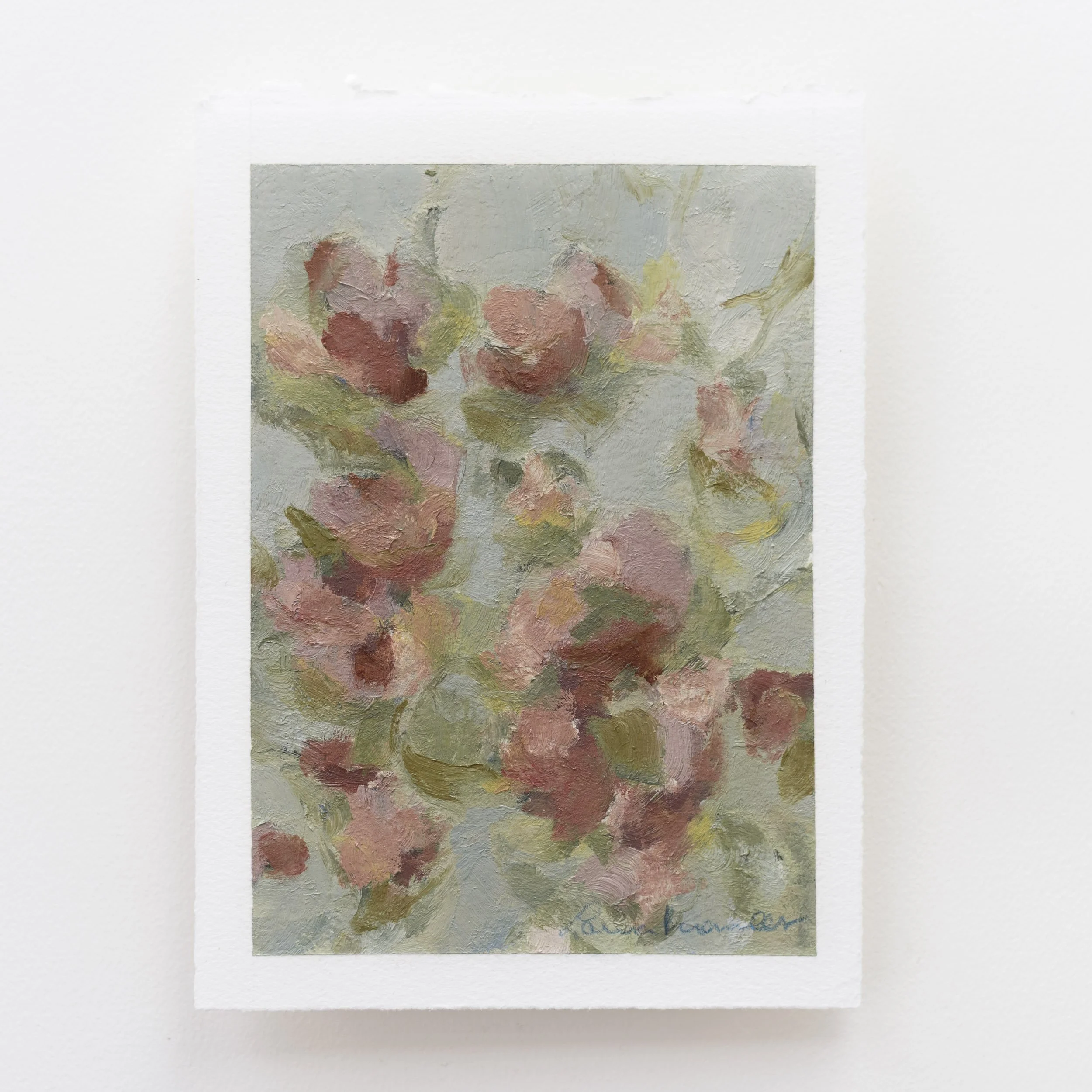 Afternoon Bouquet, no. 2 (5x7, Oil on Paper)