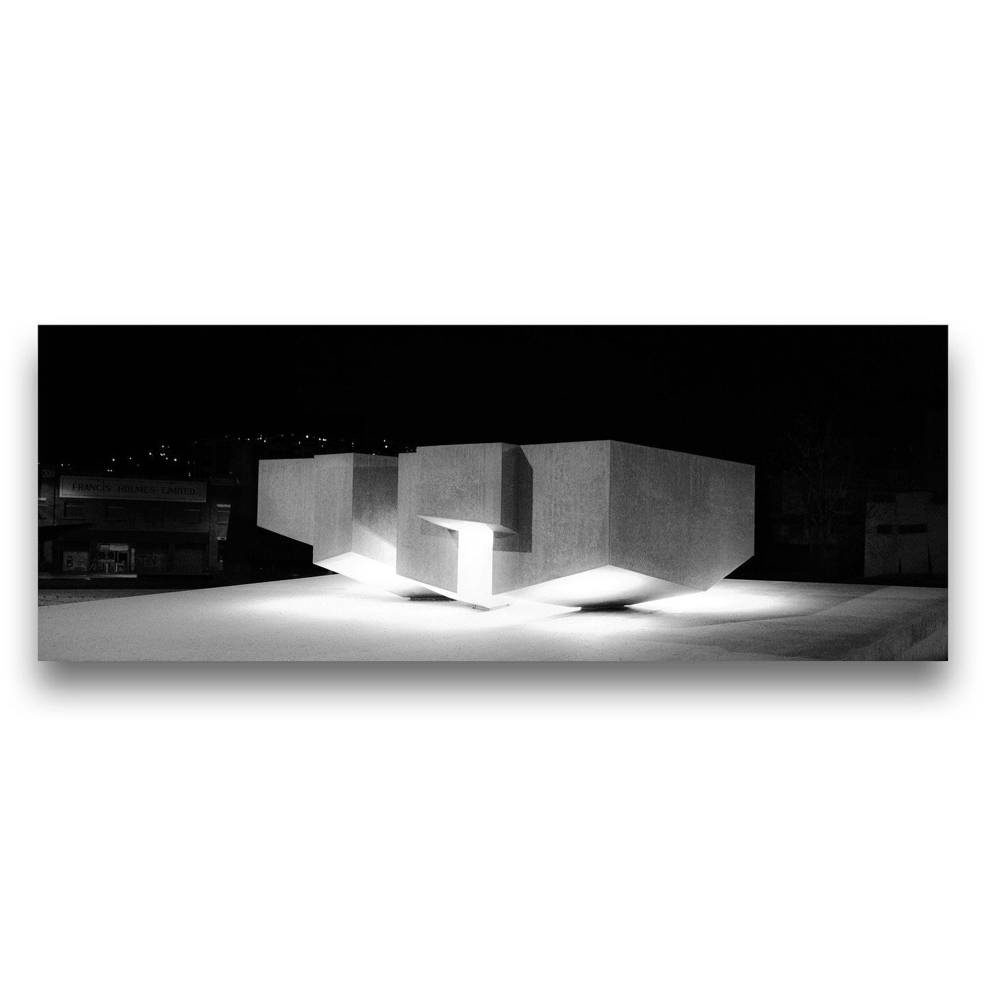 Found some shapes in the dark last night. Then it rained