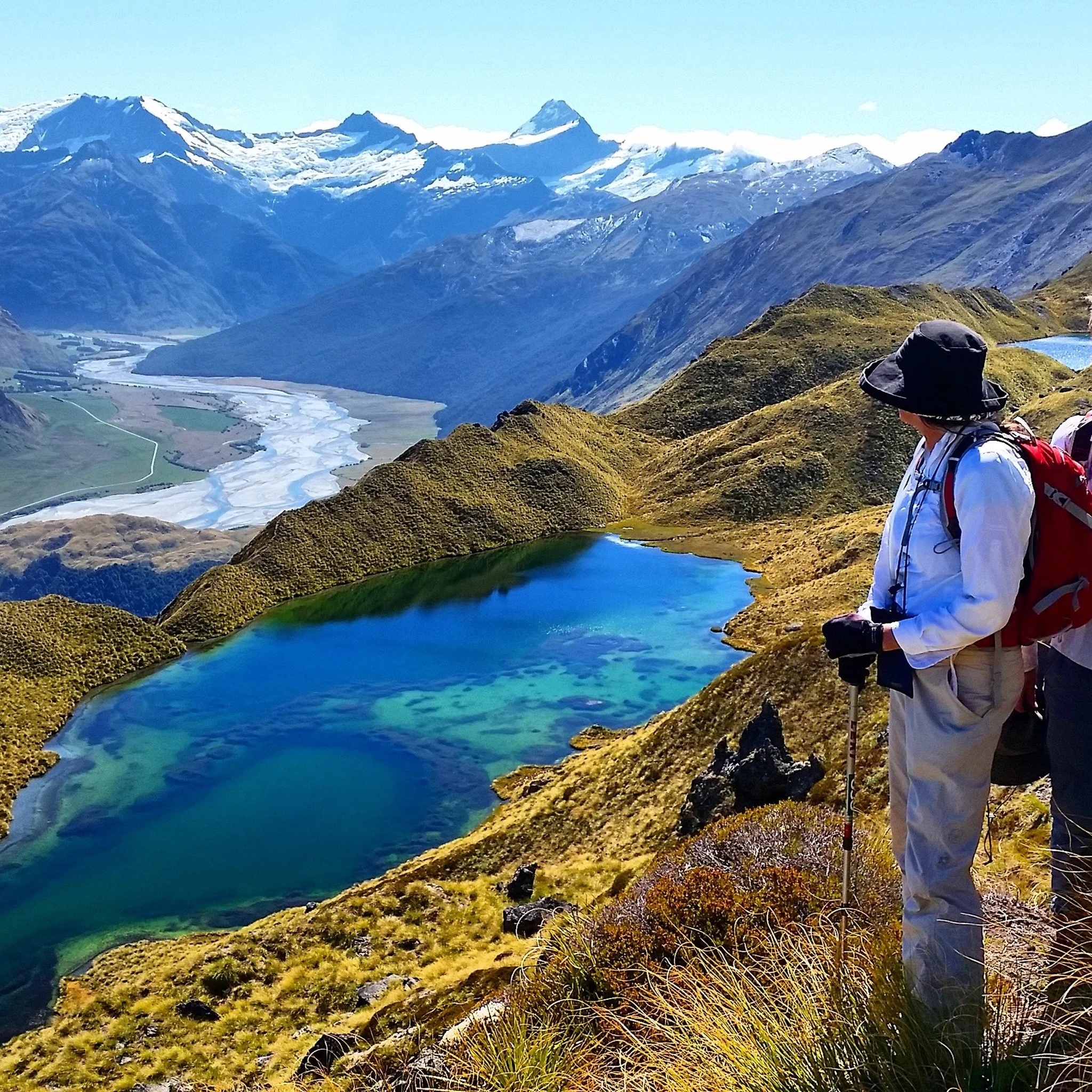 Get above it all! Lift off on our Alpine Lakes Heli Hike &mdash; a remote mountain experience that lands you beside crystal-clear alpine tarns, far above the world below. Our guides will lead you along quiet ridgelines as you soak in the mountain mag