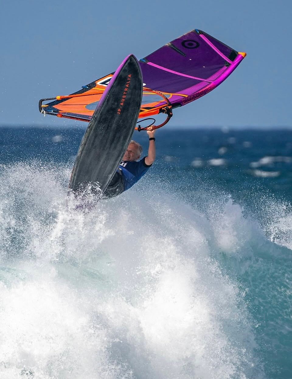 After 25 years away from competition @michaelviscovich finished 13th in the largest Masters fleet ever at the Aloha Classic! 

Overall for 2025, he secured an impressive 6th place. Great sailing, Michael