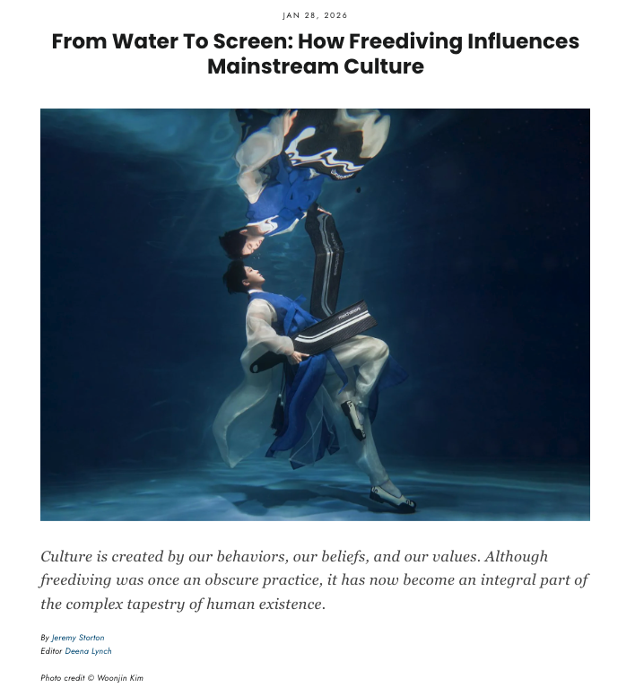 Freediving and Mainstream Culture