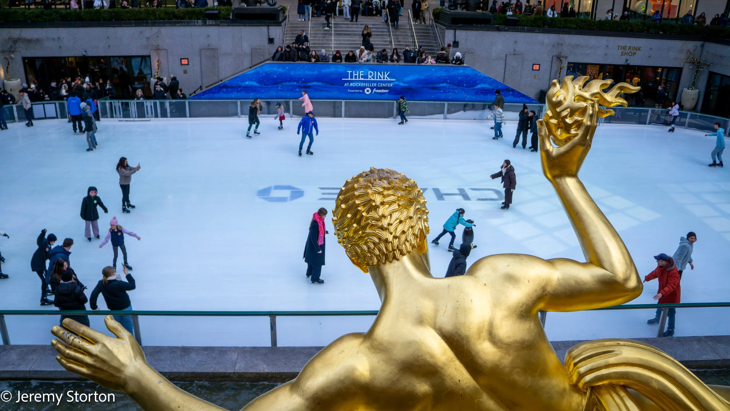 Rockefeller Ice Rink, NYC