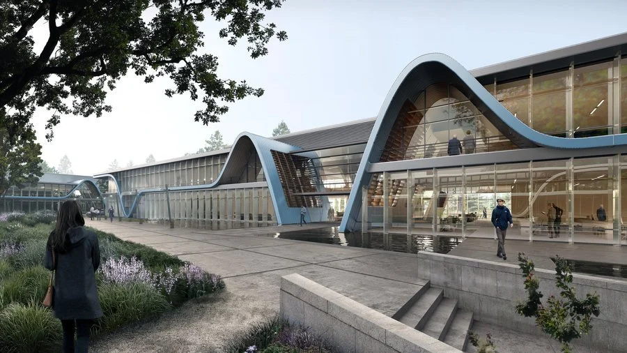 LEED Platinum corporate office building California sustainable commercial architecture