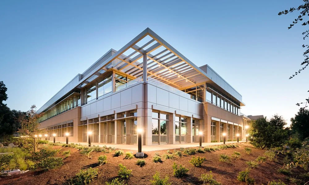 LEED office building California sustainable corporate headquarters design