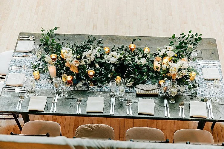 City Romantic Wedding at Cafe Brauer