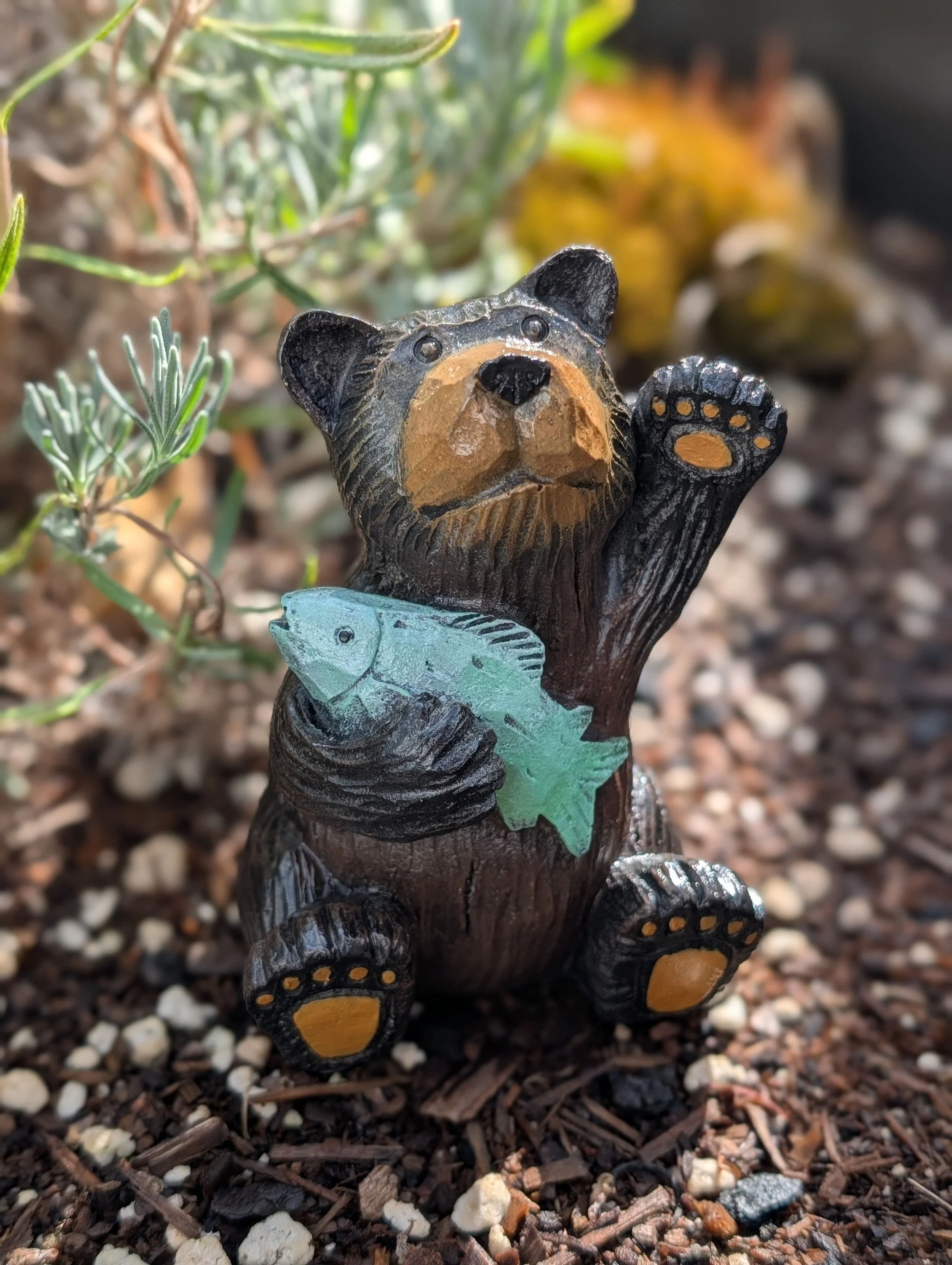 Bear with Fish