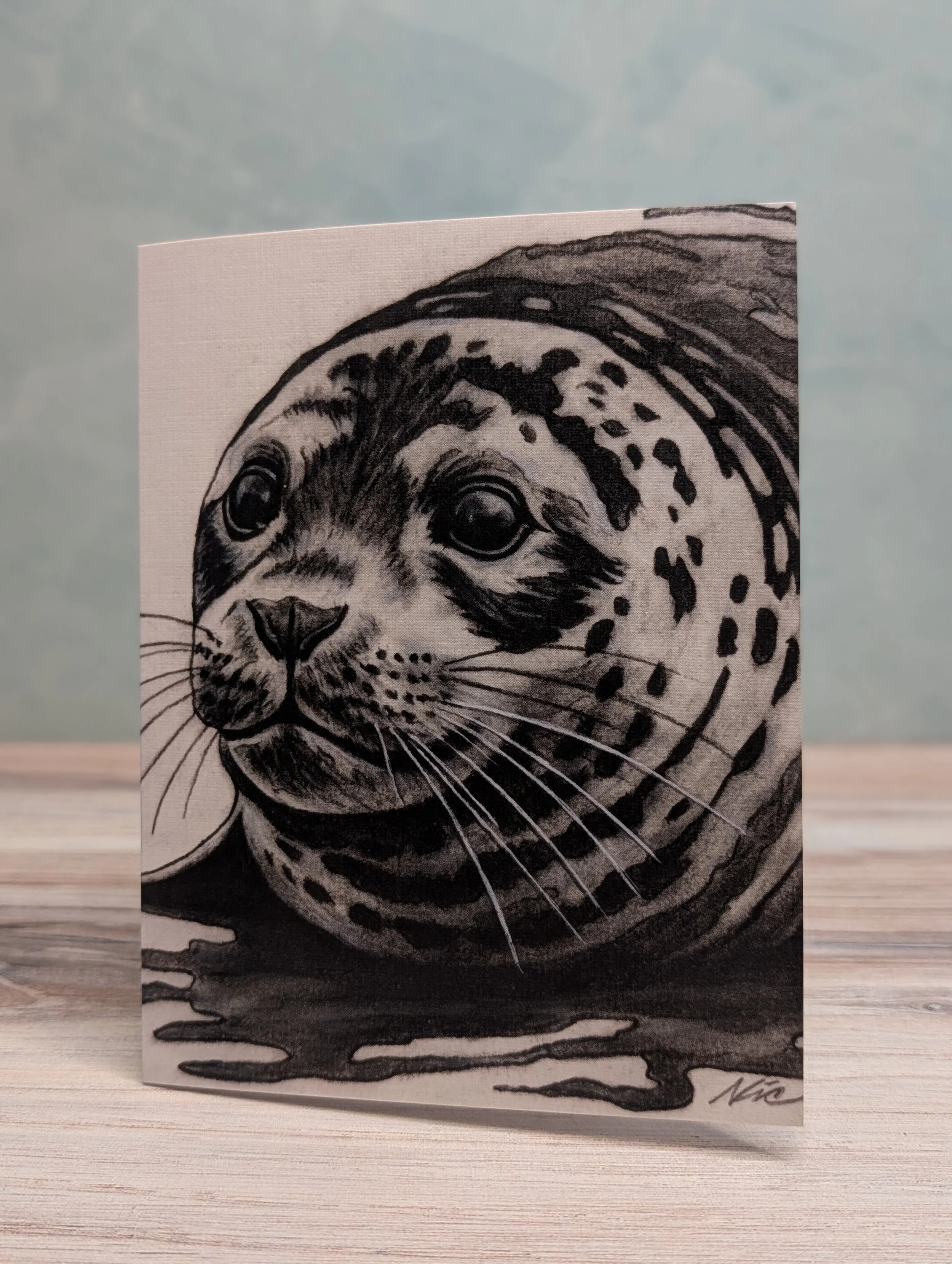 Between Ripples - Greeting Card