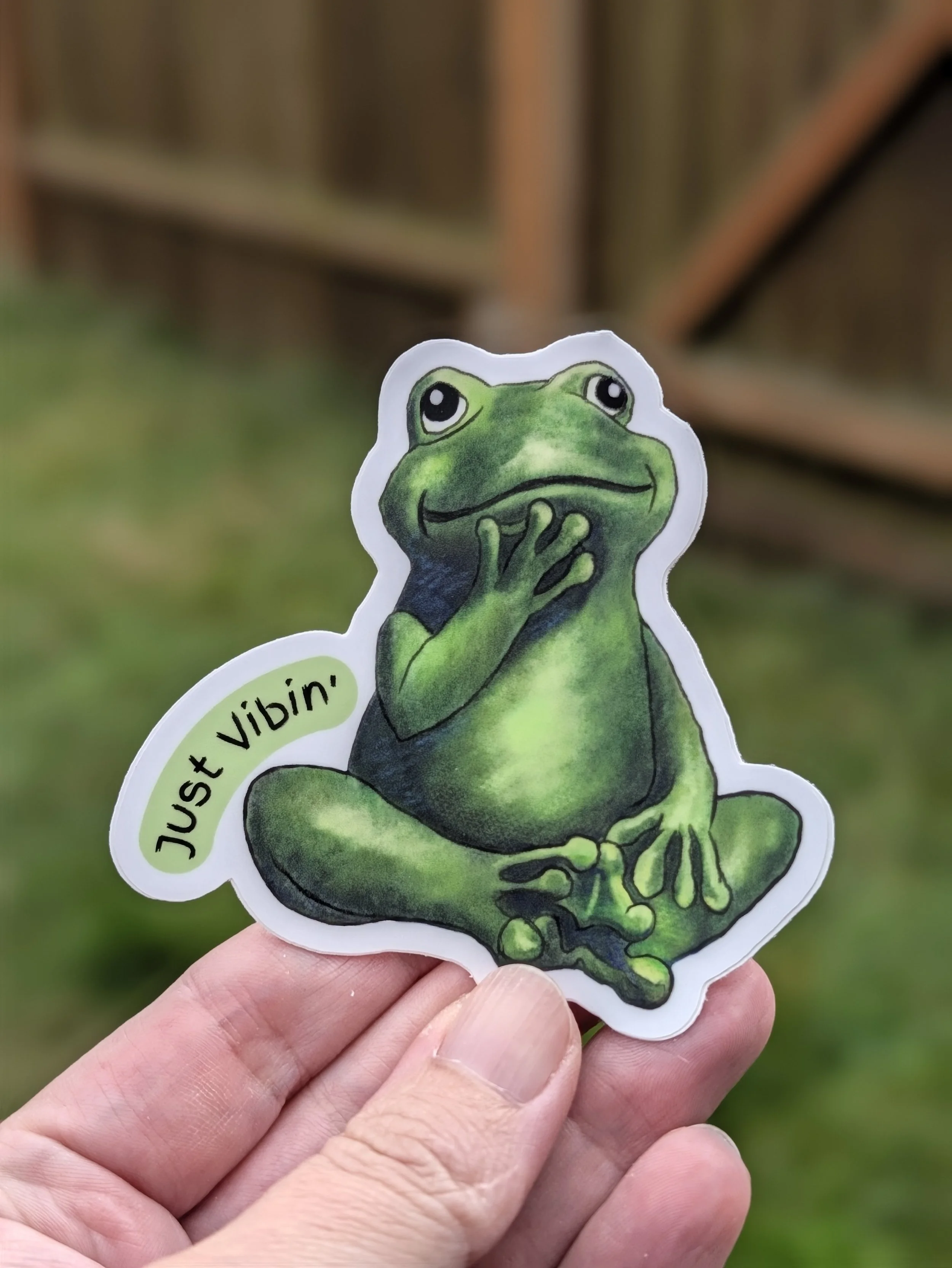 Frog Sticker