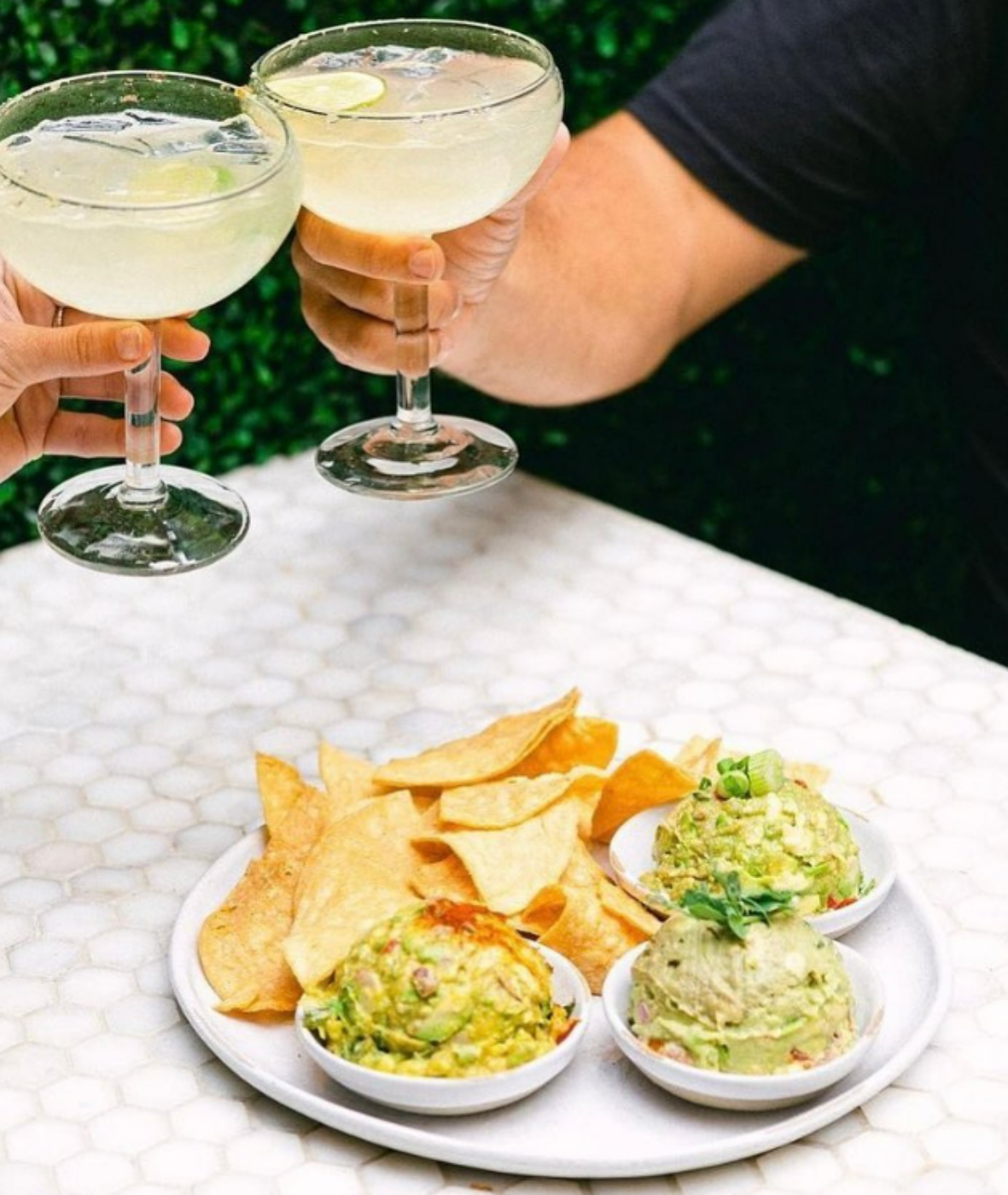 Guacamole Sampler, Margaritas-Specials-Wilmington NC Restaurant Ceviches