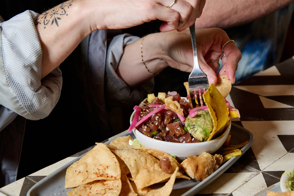 Ceviche-Chips-Guac-Dinner-Lunch-Groups-Specials-Wilmington NC Restaurant Ceviches