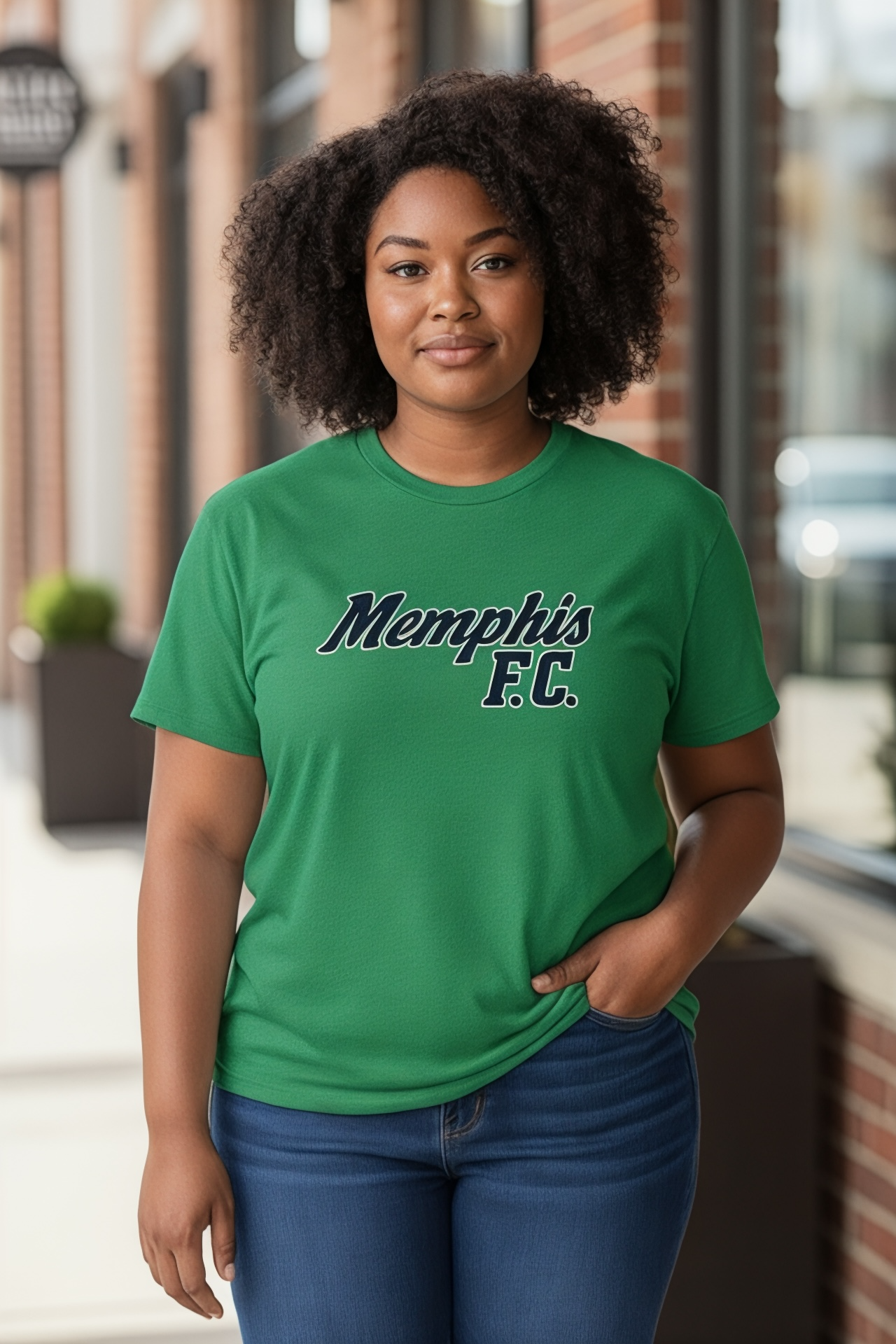 Green Retro Logo Shirt