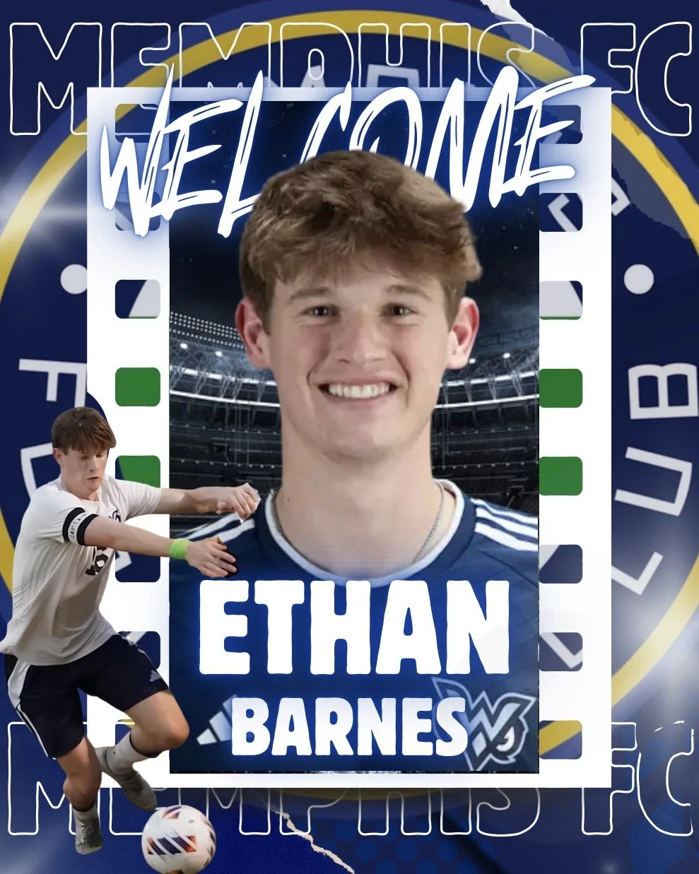Memphis FC Signs Midfielder Ethan Barnes