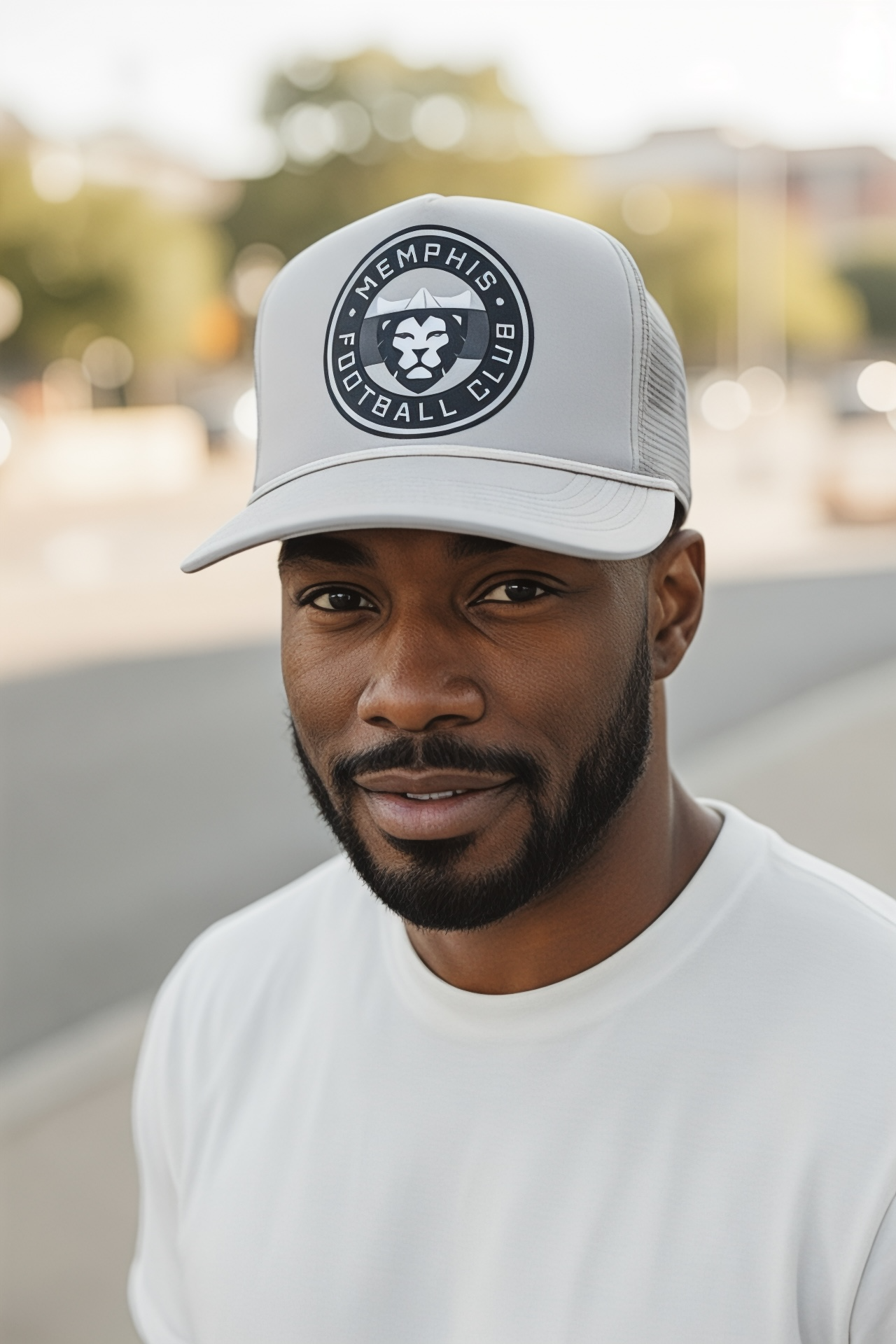 Grey Tech Hat