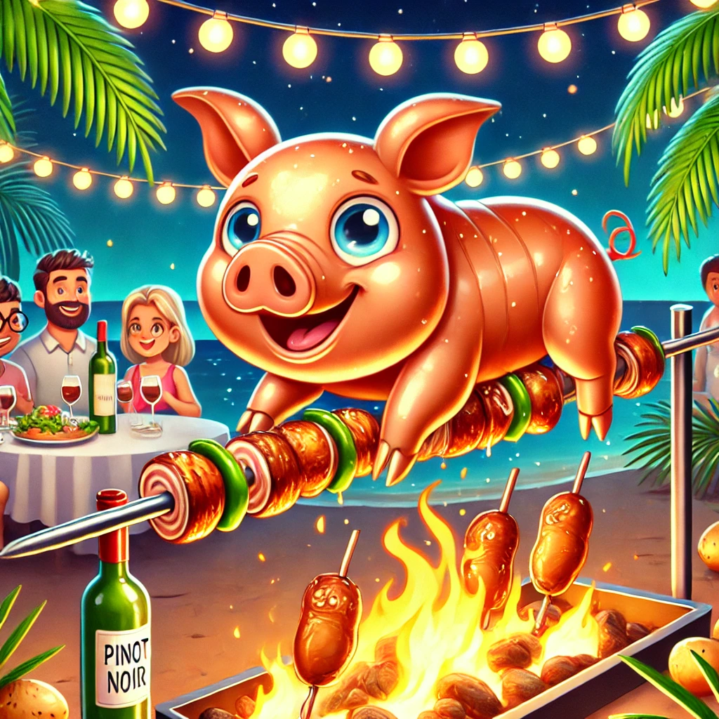 PINOT, PORK, AND POTATO PARTY – FEAST. SIP. GROOVE