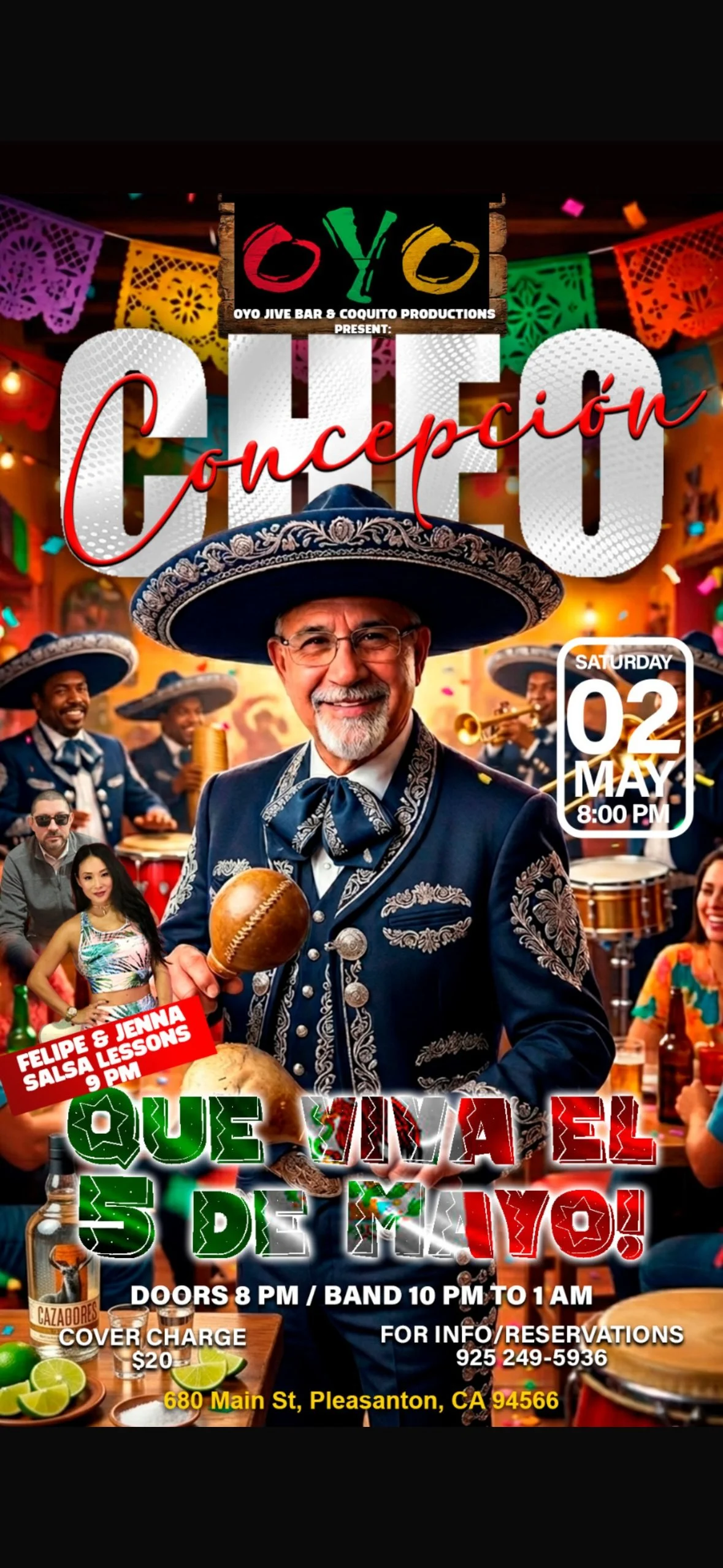 SALSA NIGHT AT OYO WITH CHEO CONCEPCION