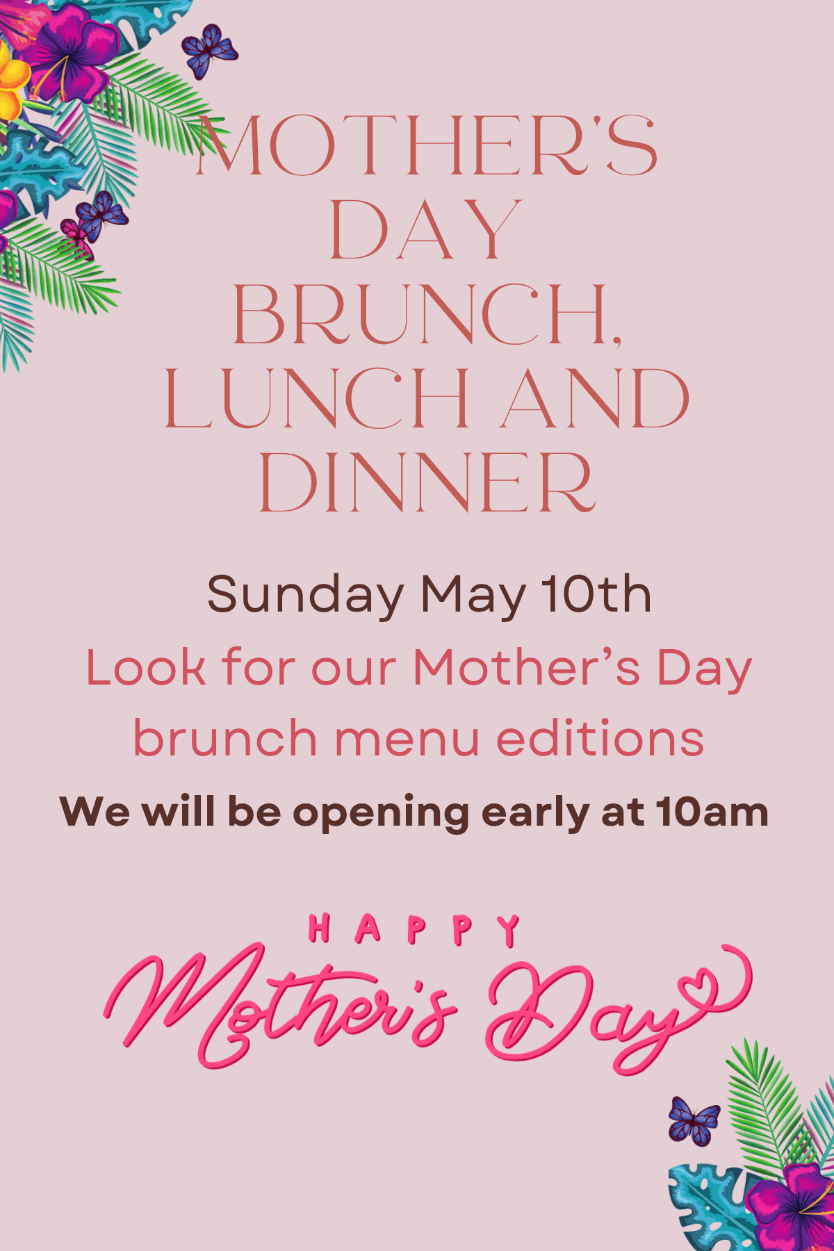 MOTHER'S DAY CELEBRATION