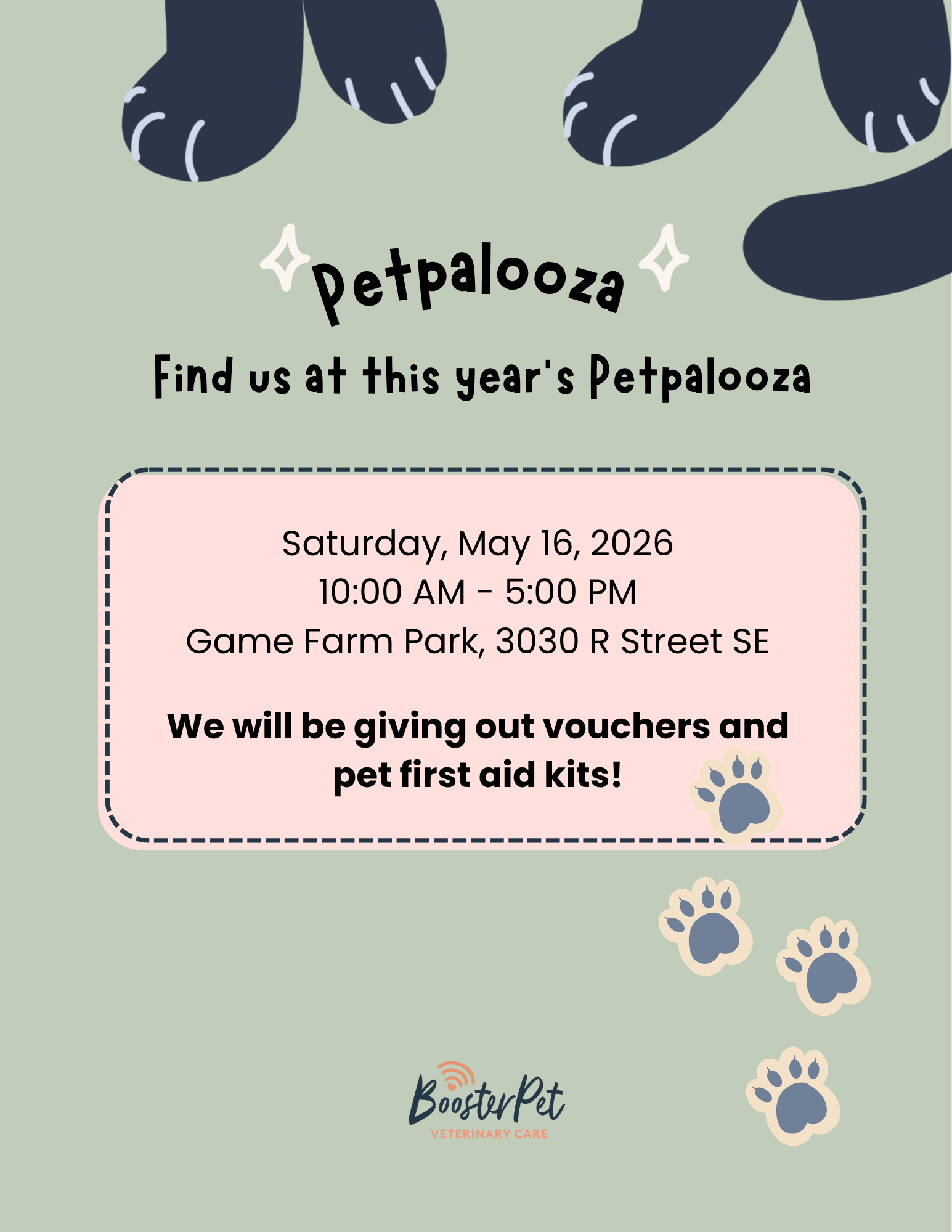 Find us at Petpalooza 2026!