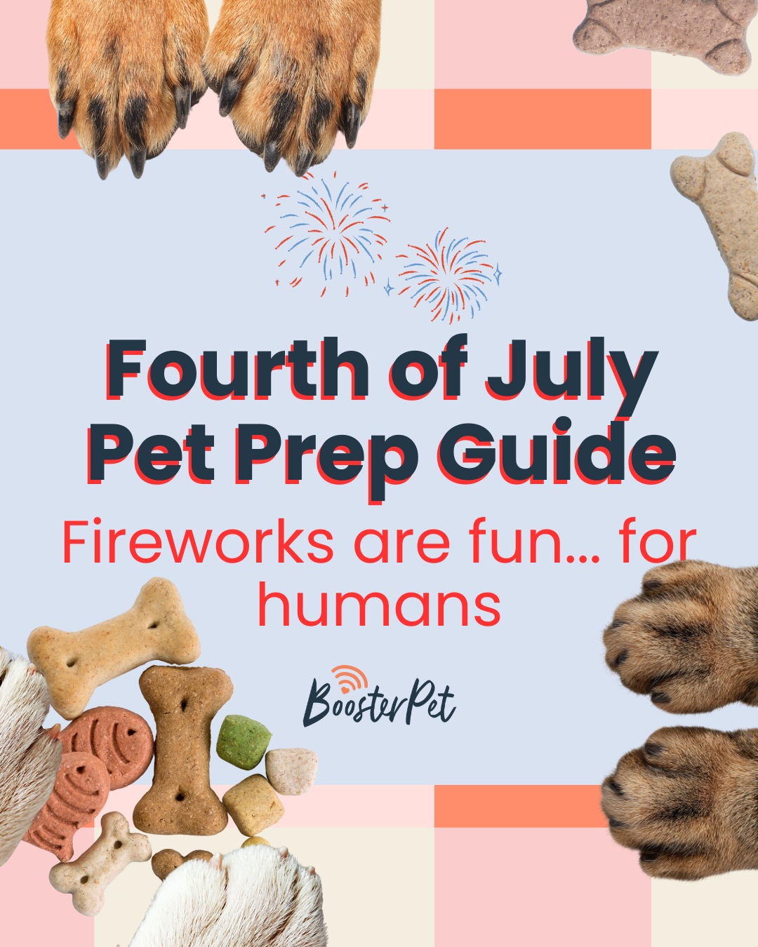 Fireworks are Fun … for Humans. Here's How to Help Your Pets Cope.