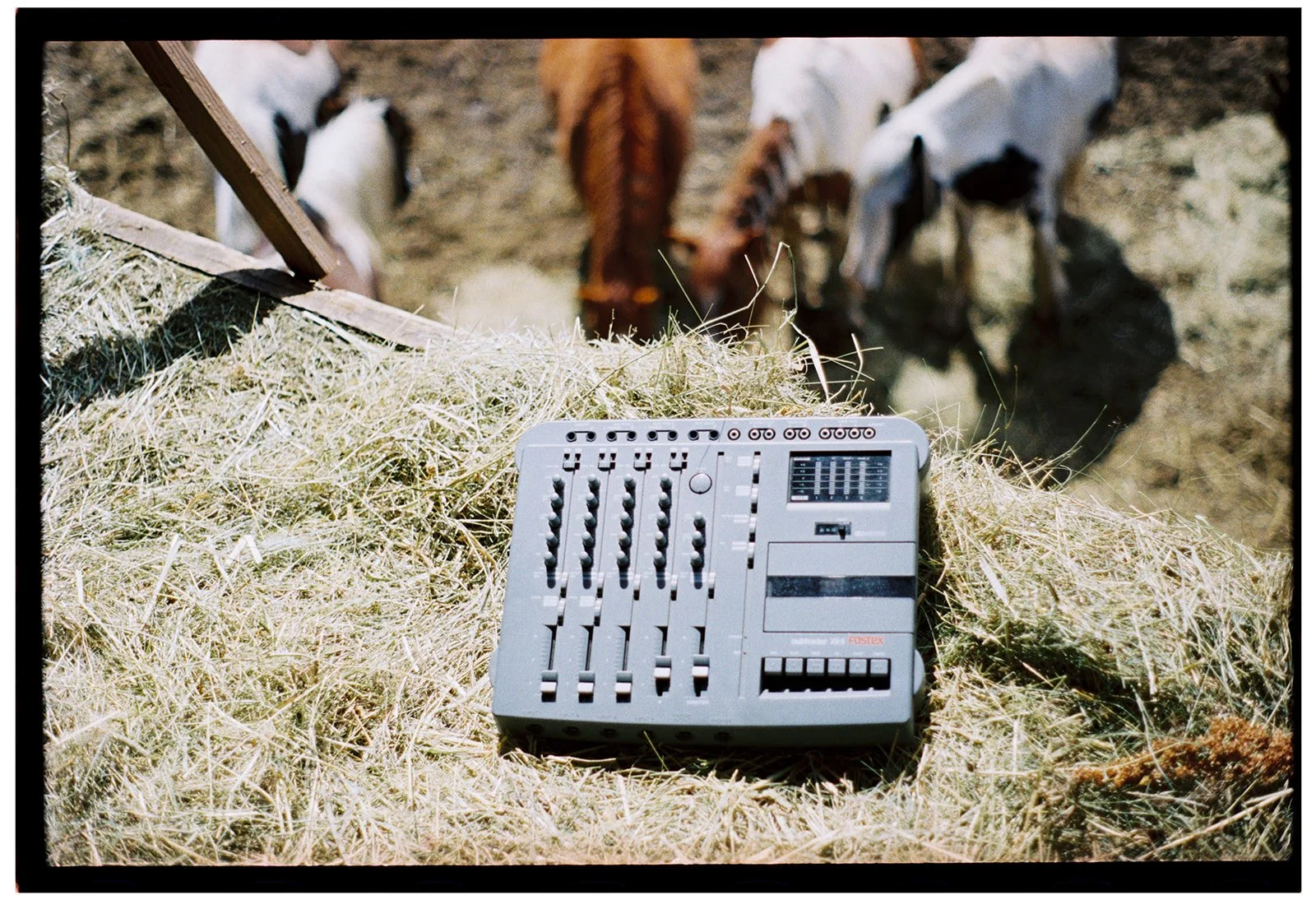 Most of our production is done with the sonic help of this Fostex XR-5. 