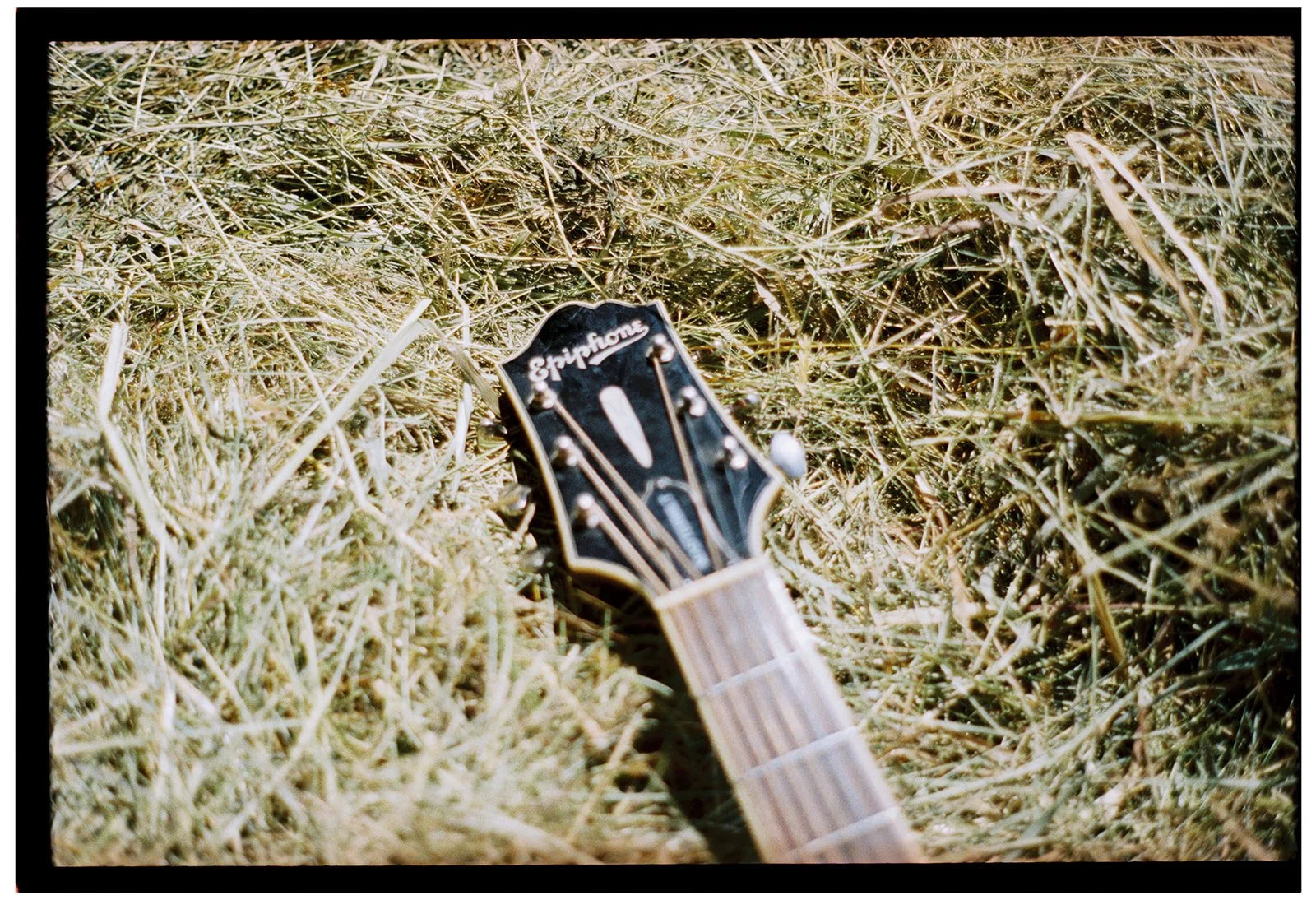 It sounds good plugged in because it has two pickups. 