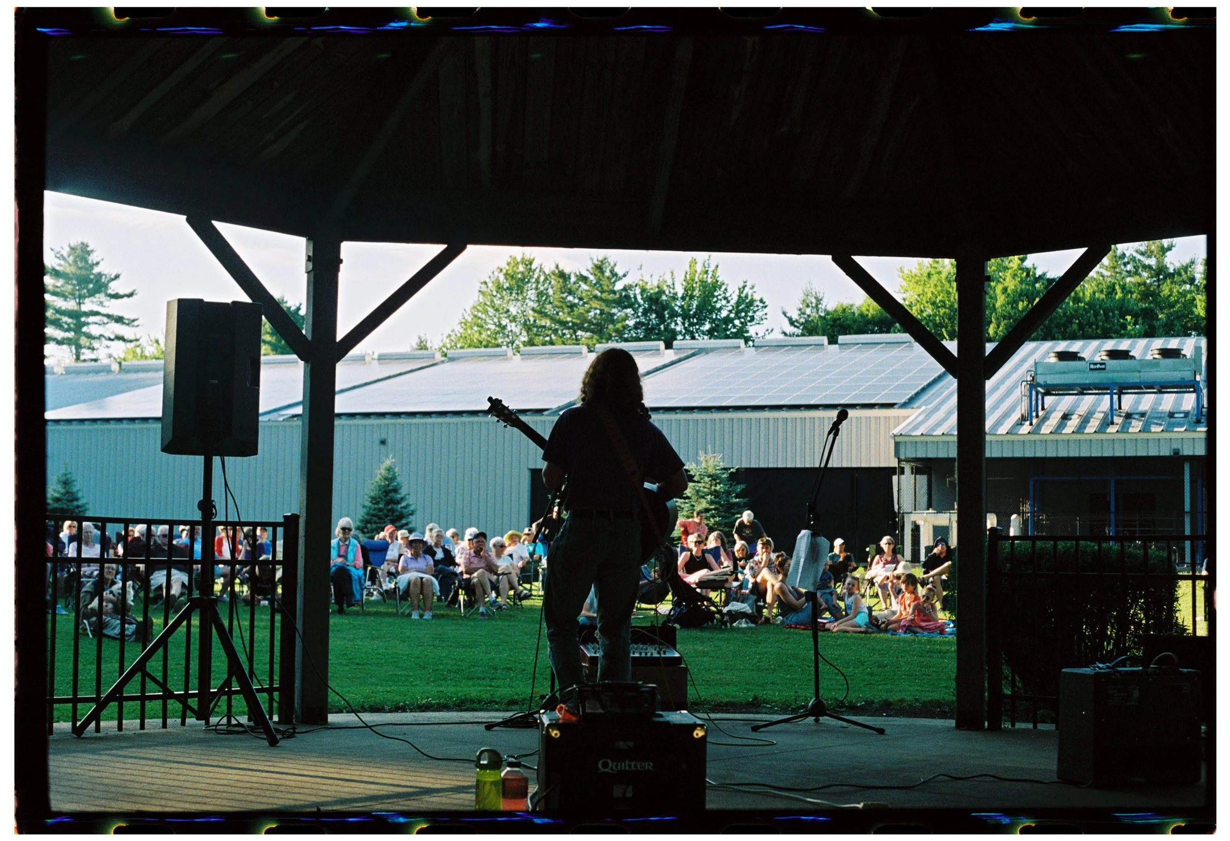 Coleman playing "And it Will Rip You Up"