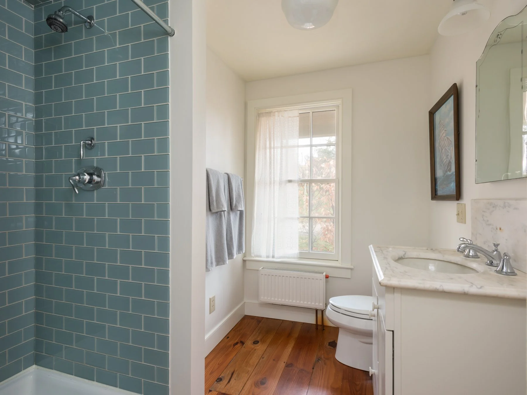 First floor full bath