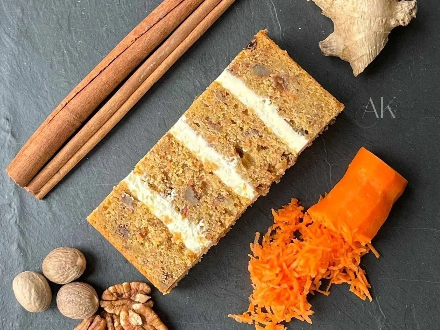 SPICED CARROT CAKE