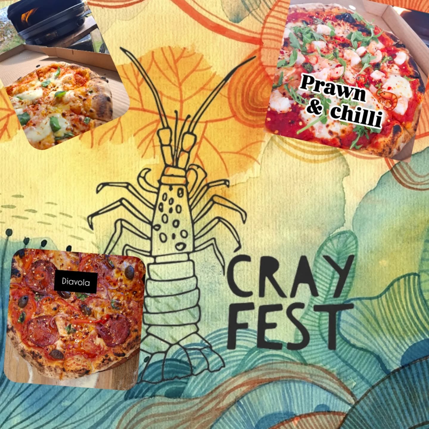 Crayfest this Saturday.. 22nd March.
- Full pizza menu will be offered.
- Special prices for this event only!!!
- Stay tuned for menu post this week.
+ Share for your chance to win a Prawn & Chilli pizza.
@crayfestportcampbell