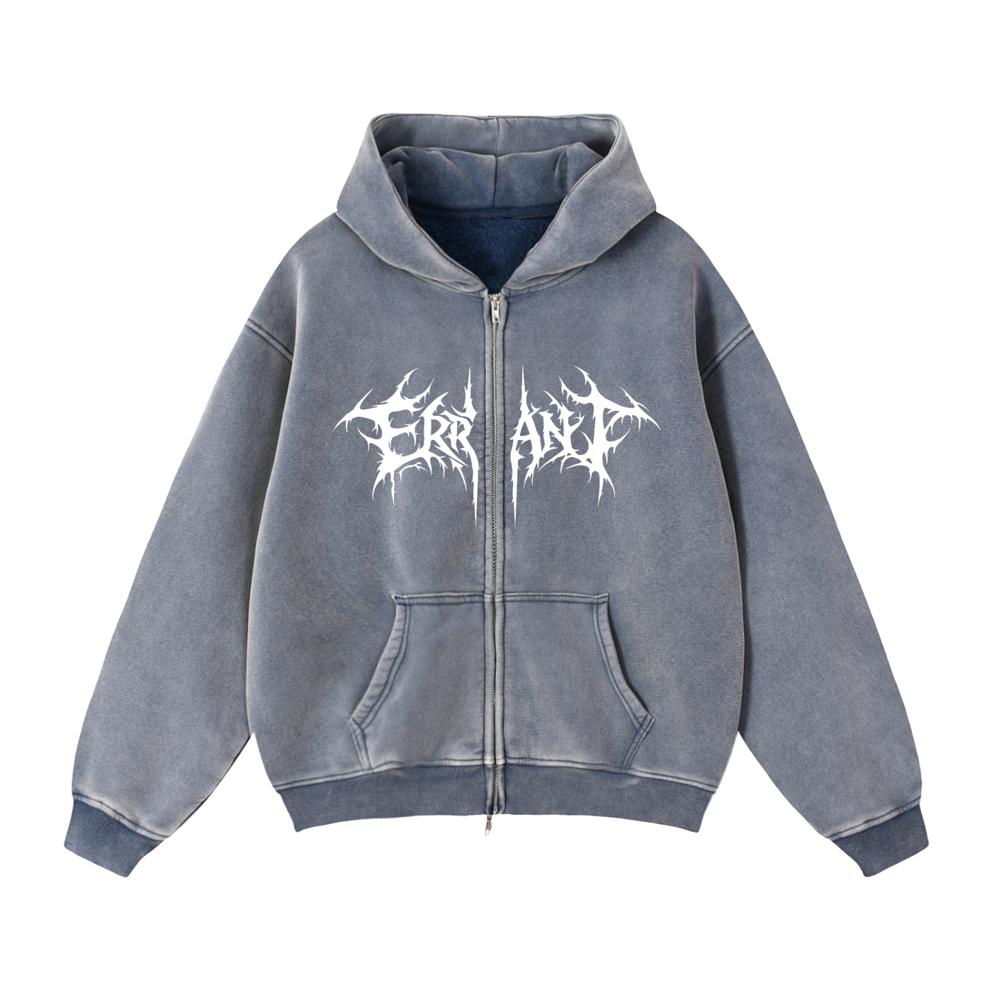 Fleeced Boxy Zip-up