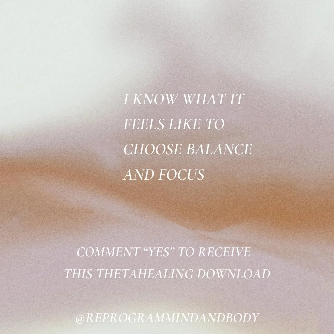 Receive a ThetaHealing download, simply by saying yes or typing yes below.
Start to experience the magic a subconscious download can bring to your life. 

To book a session or find out more visit reprogrammindandbody@gmail.com

#thetahealing #limitin