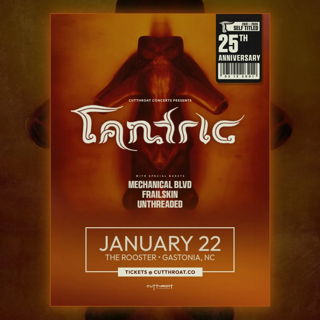 TANTRIC @ THE ROOSTER GASTONIA