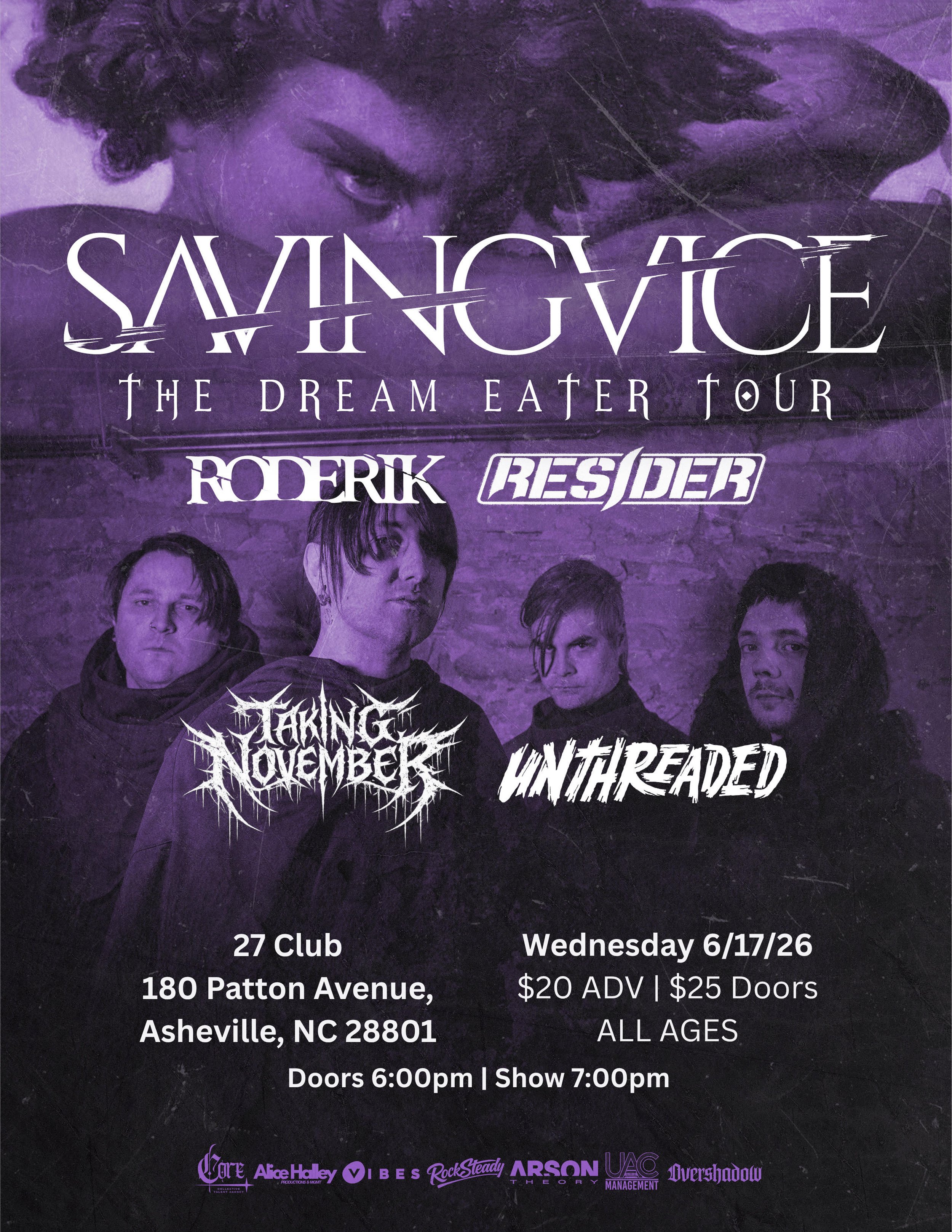 SAVING VICE @ Sly Grog Lounge
