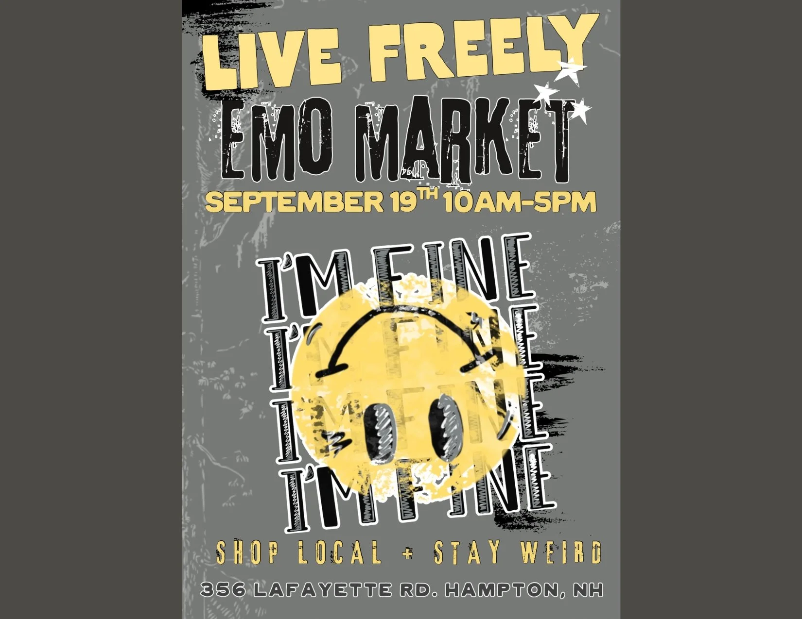 event announcement emo market september 12th