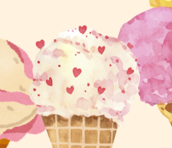 Ice Cream Card / Tarjeta de helado