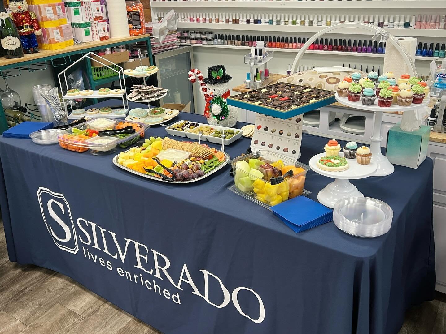 Thank you for hosting a wonderful Christmas event at our nail salon. We truly appreciate everyone who joined us. Wishing you all a Merry Christmas and a Happy New Year! 🎄✨#nail #nailsalon #christmas #happynewyears #merryxmaseveryone❤️