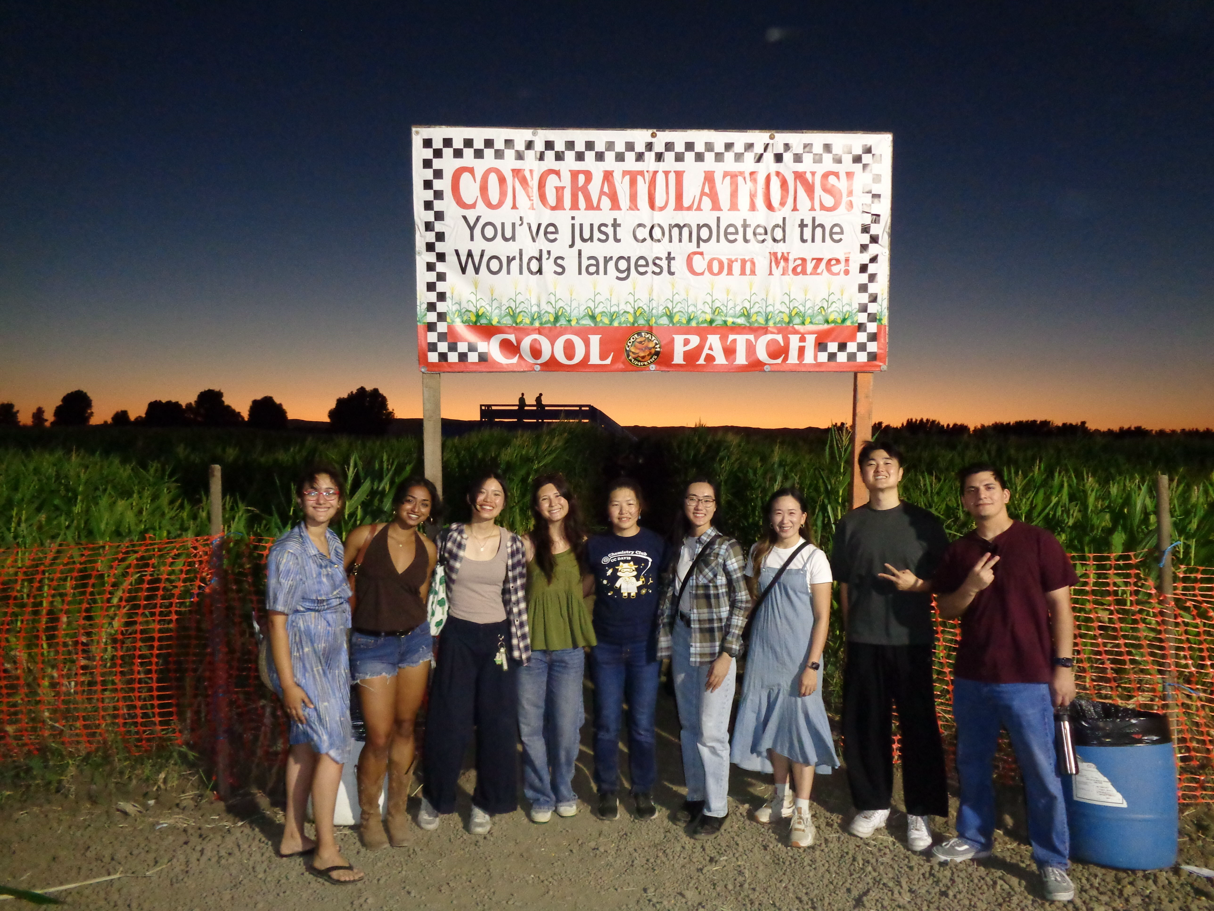 We survived the world’s largest corn maze!