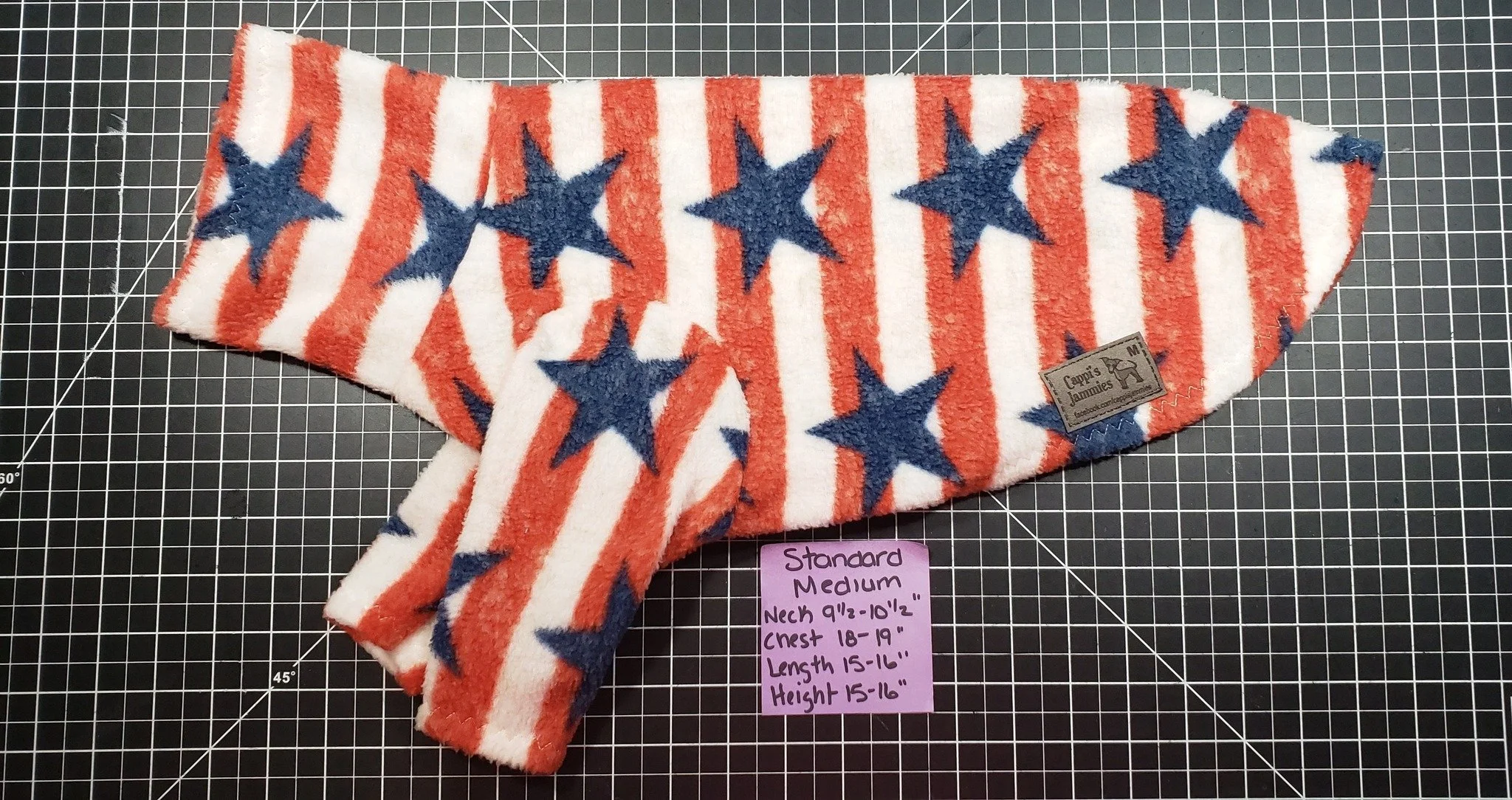 MEDIUM 2 LEG STARS AND STRIPES JAMMIE