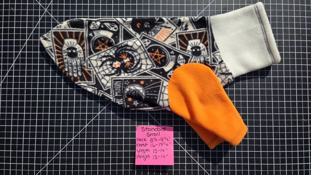 SMALL 2 LEG HALLOWEEN FUN FLEECE JAMMIE