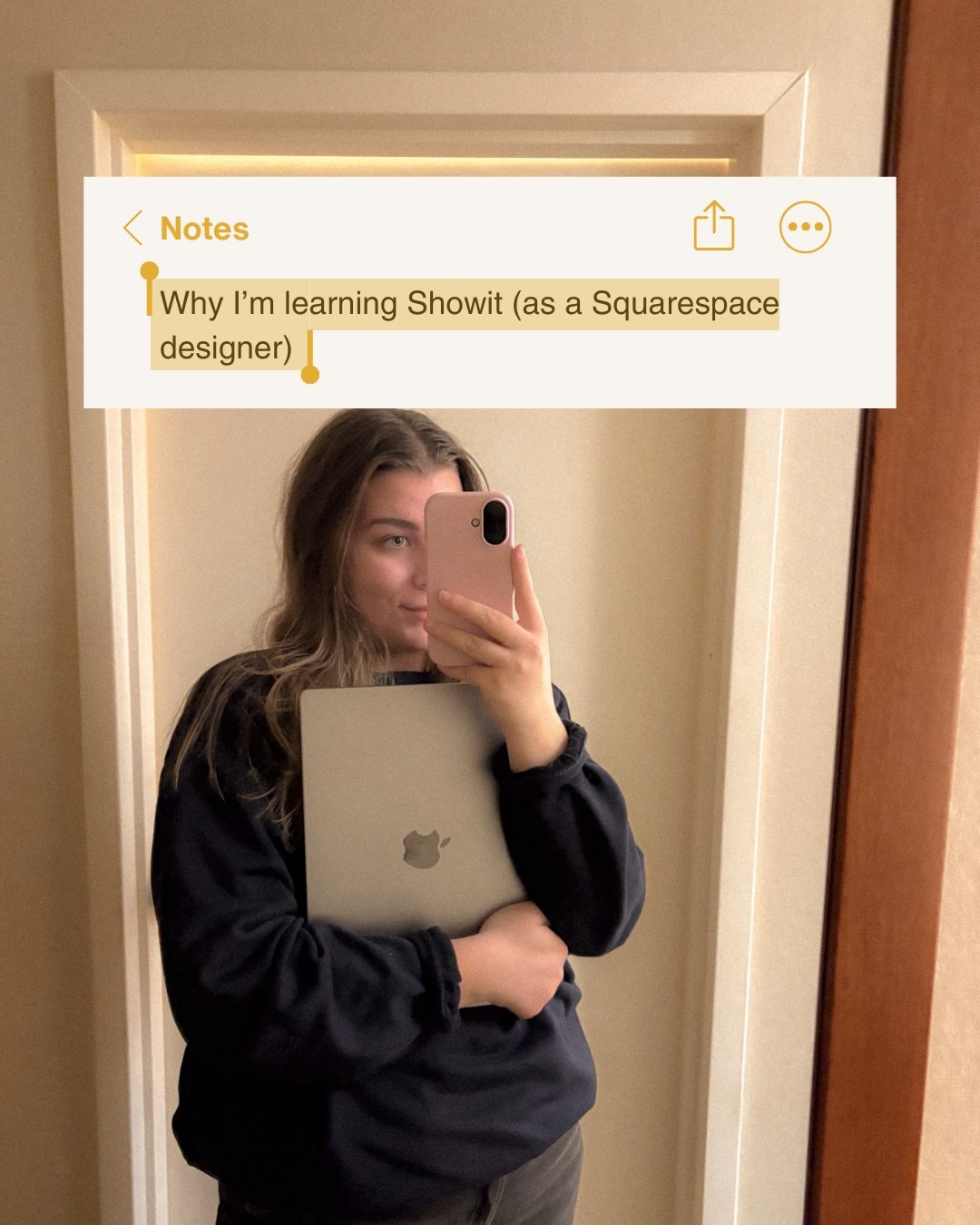 👩&zwj;💻 I&rsquo;m learning Showit&hellip; but that doesn&rsquo;t mean i&rsquo;m leaving Squarespace behind!

Both platforms have their strengths. Squarespace is user-friendly, perfect for clients who want to manage their own site, and honestly? It&
