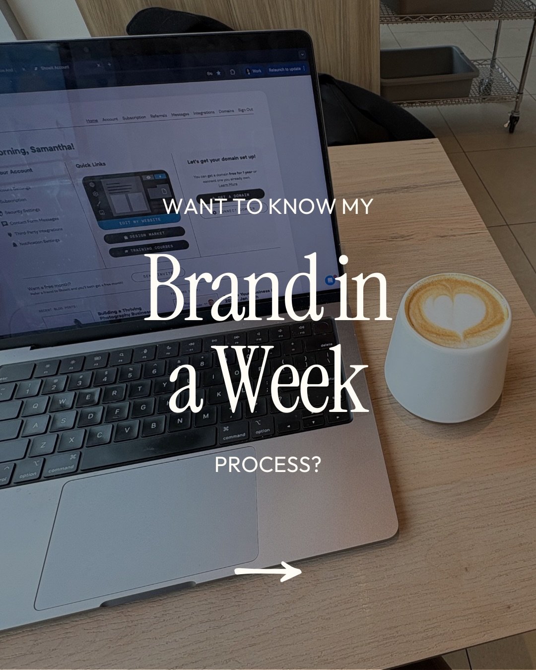 If the idea of a multi-month branding process makes you want to put it off forever, this is the alternative 🤍

Turns out, when you have one focused week, something shifts. Decisions get easier, the back-and-forth becomes more productive, and we stay