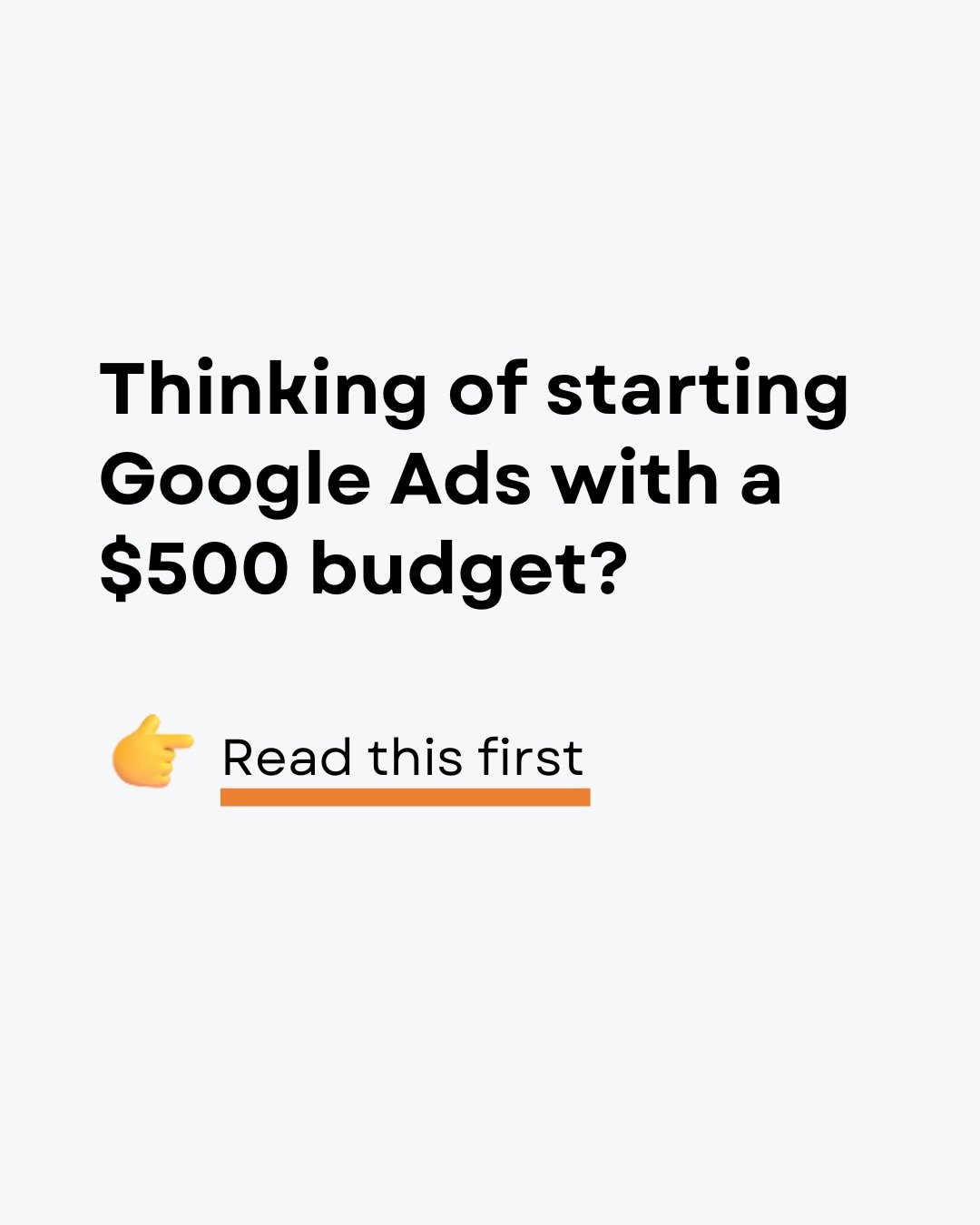 At Elescend Marketing, we help small businesses build the foundation first, so your marketing actually works, not wastes money.

📩 DM us ADS and we&rsquo;ll show you how to grow the right way. 🚀

#googleadsstrategy #localbusinessgrowth #ppcmarketin
